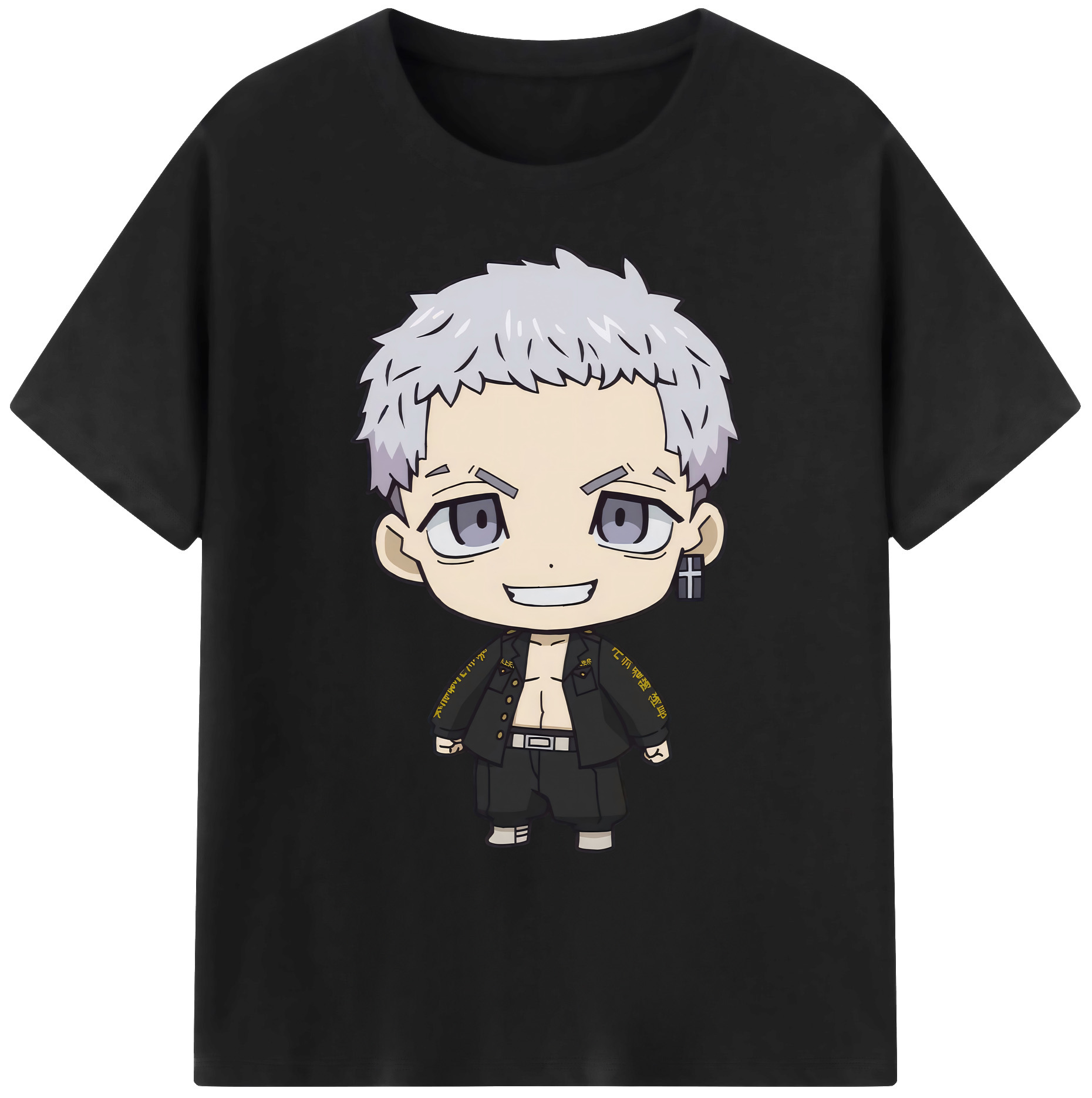 （画像用） 東京リベンジャーズ Tokyo Revengers 綿100％ メンズ半袖Tシャツ｜肌触りやわらか＆通気性