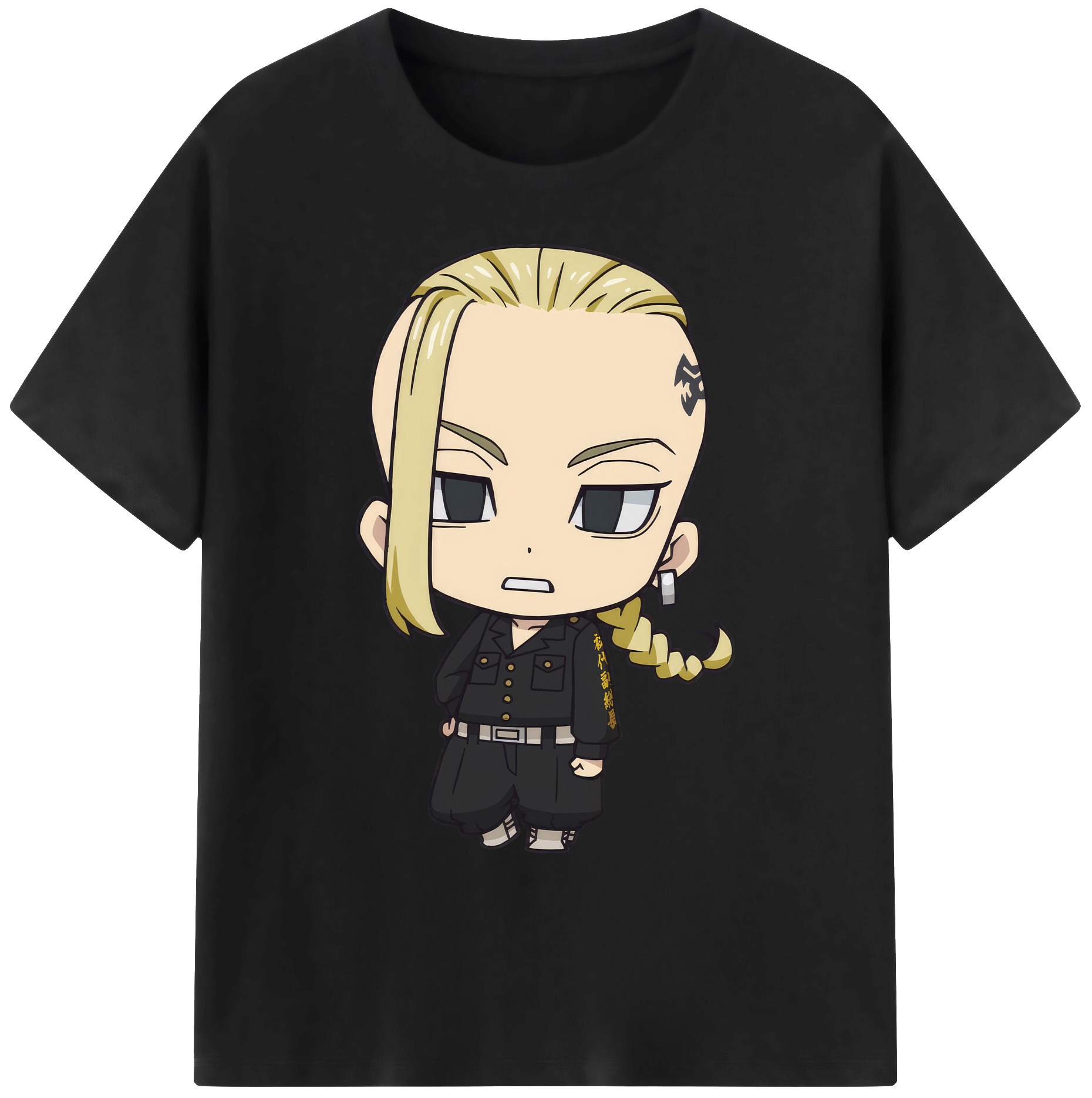 （画像用） 東京リベンジャーズ Tokyo Revengers 綿100％ メンズ半袖Tシャツ｜肌触りやわらか＆通気性
