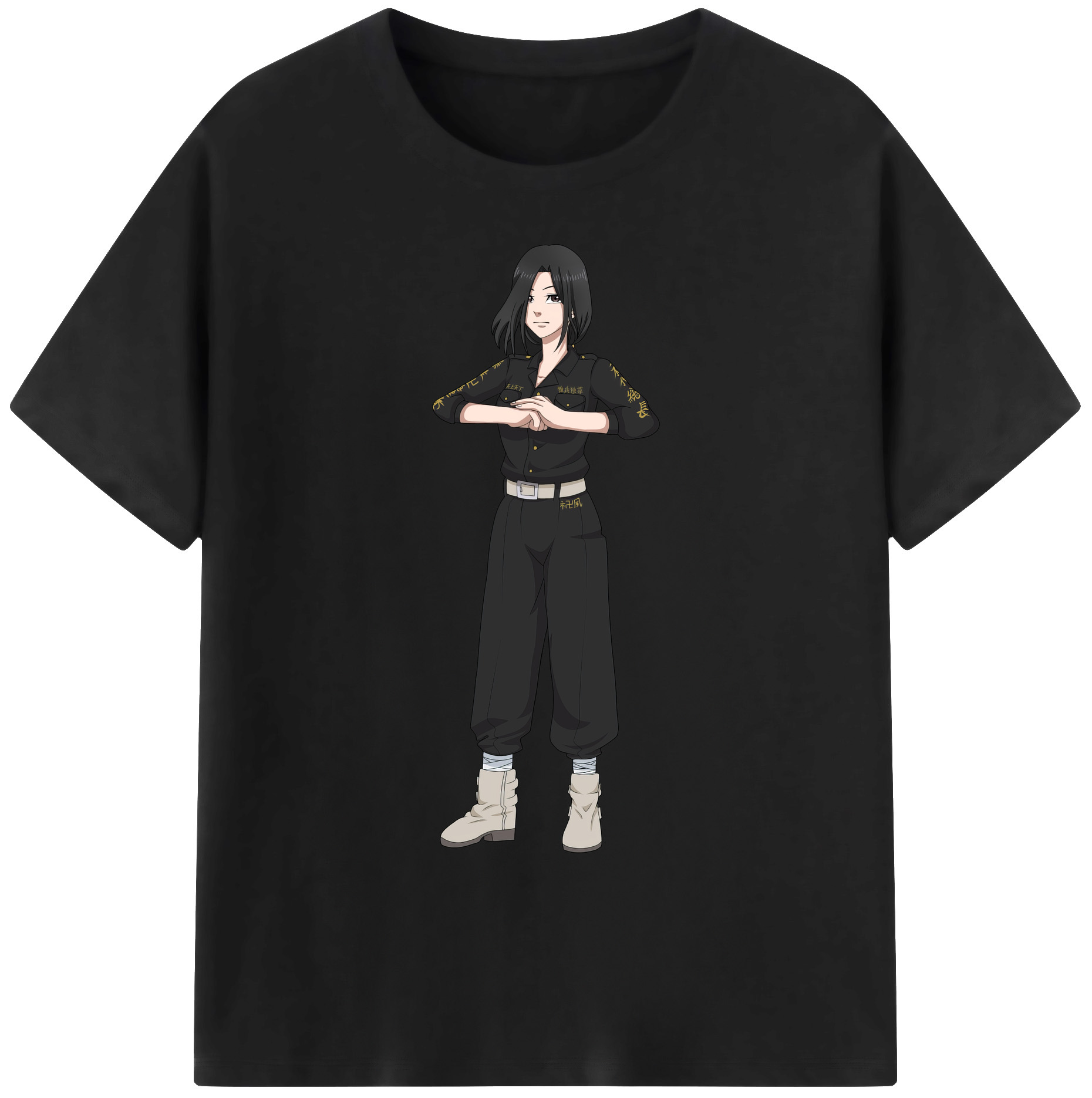 （画像用） 東京リベンジャーズ Tokyo Revengers 綿100％ メンズ半袖Tシャツ｜肌触りやわらか＆通気性