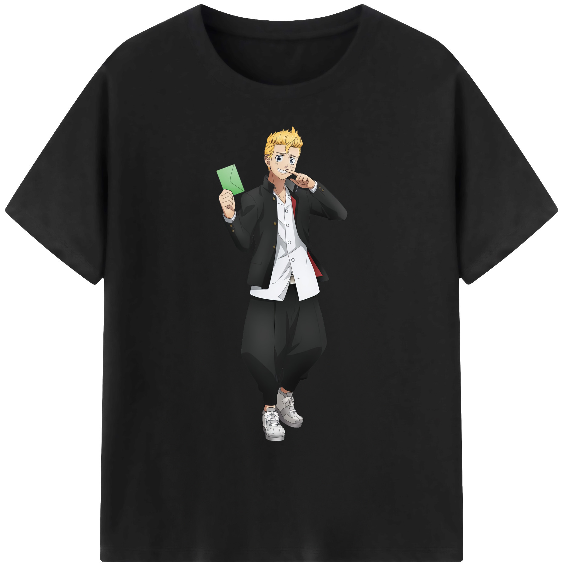 （画像用） 東京リベンジャーズ Tokyo Revengers 綿100％ メンズ半袖Tシャツ｜肌触りやわらか＆通気性