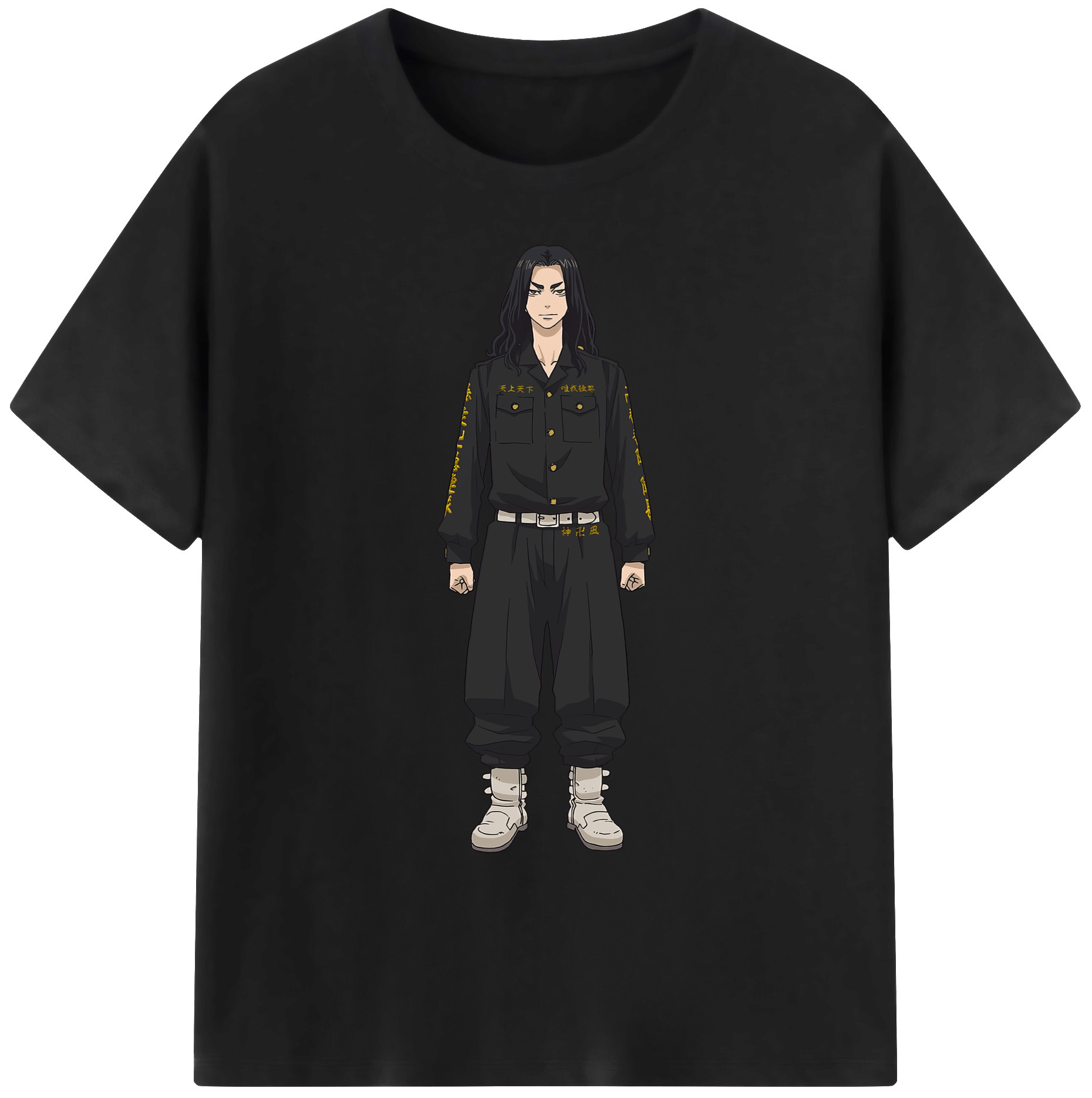 （画像用） 東京リベンジャーズ Tokyo Revengers 綿100％ メンズ半袖Tシャツ｜肌触りやわらか＆通気性