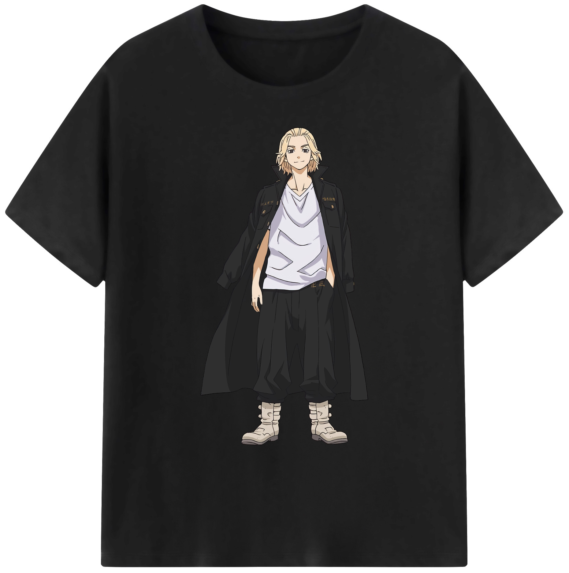 （画像用） 東京リベンジャーズ Tokyo Revengers 綿100％ メンズ半袖Tシャツ｜肌触りやわらか＆通気性