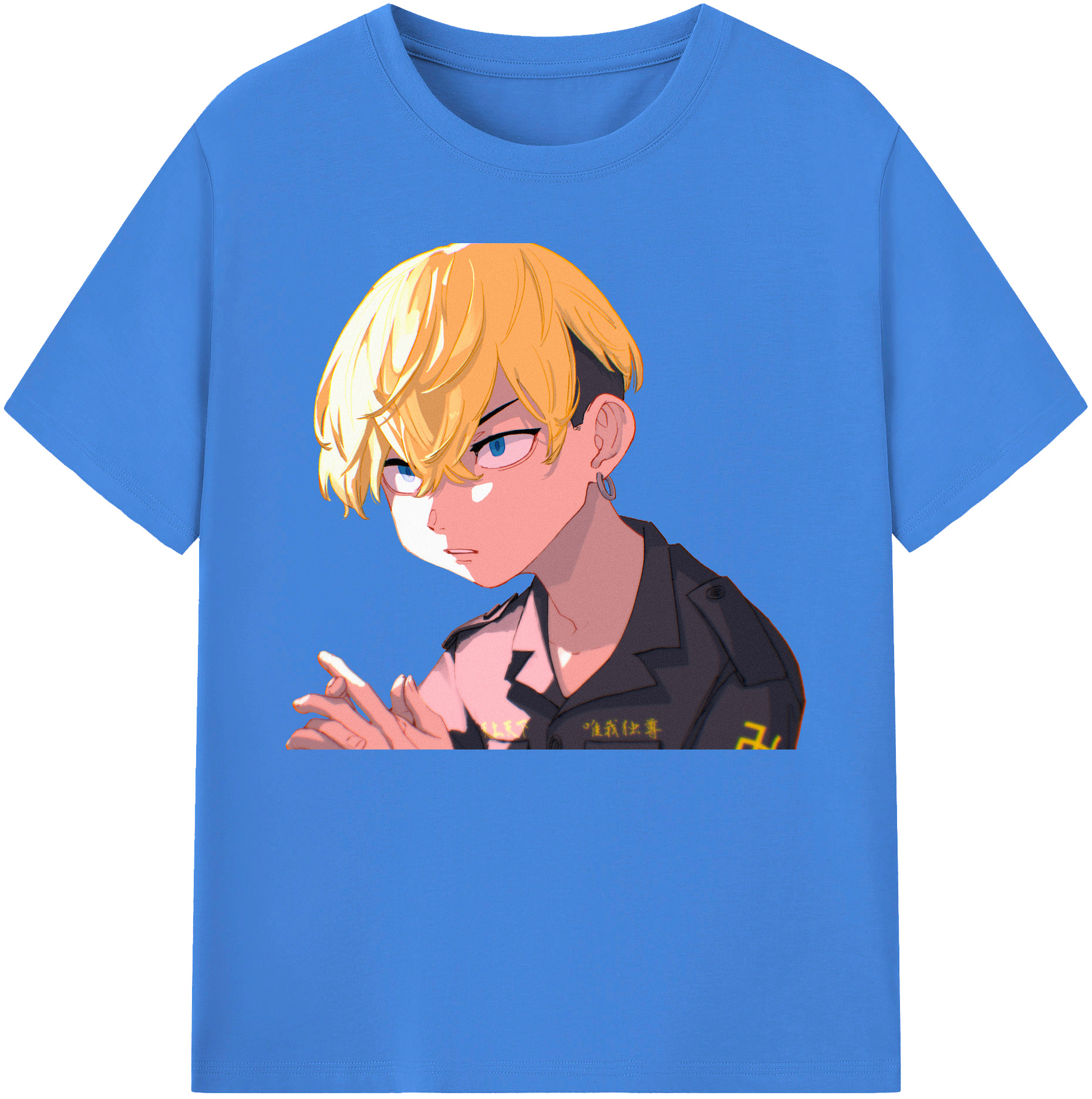 （画像用） 東京リベンジャーズ Tokyo Revengers 綿100％ メンズ半袖Tシャツ｜肌触りやわらか＆通気性