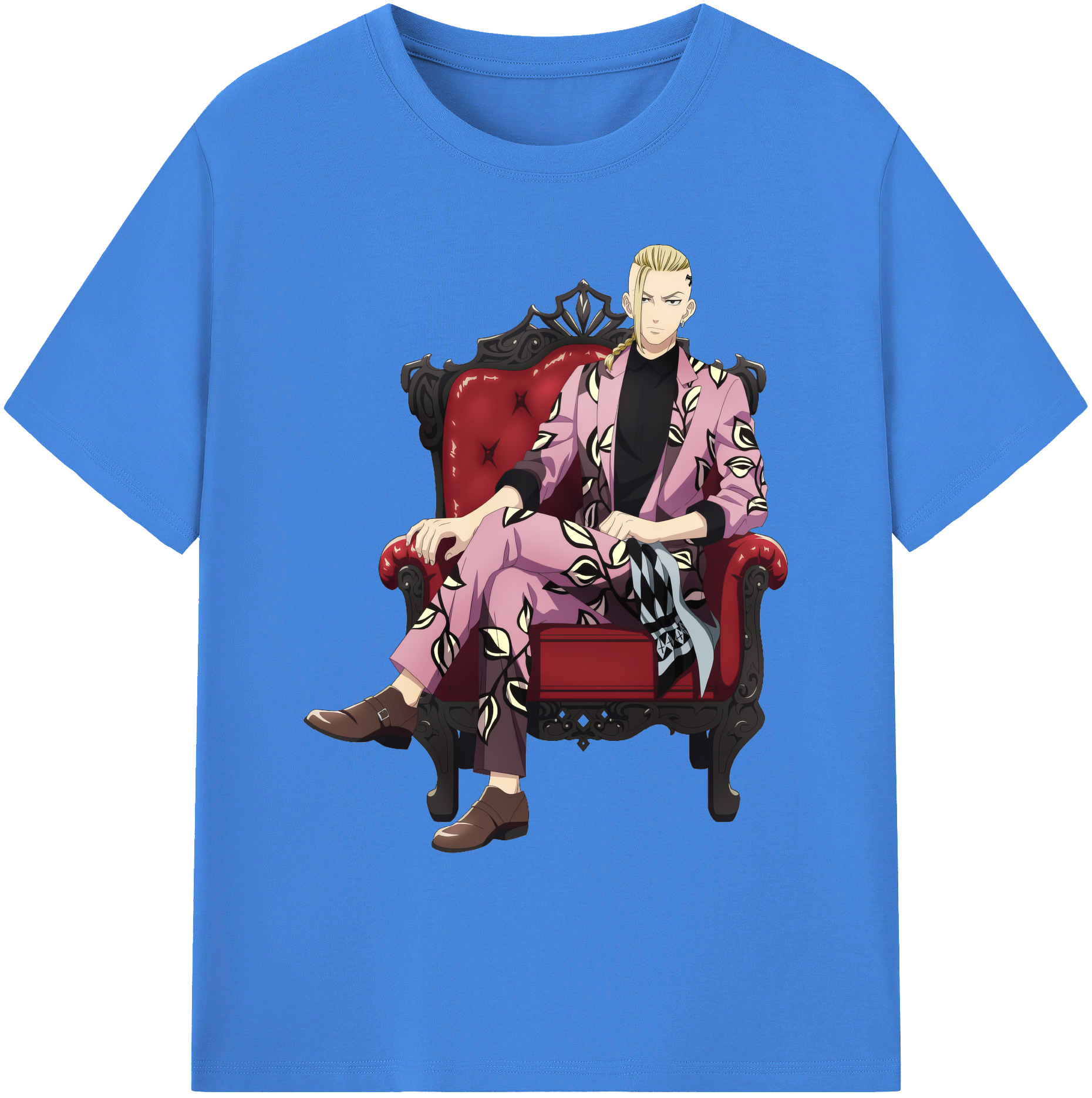 （画像用） 東京リベンジャーズ Tokyo Revengers 綿100％ メンズ半袖Tシャツ｜肌触りやわらか＆通気性
