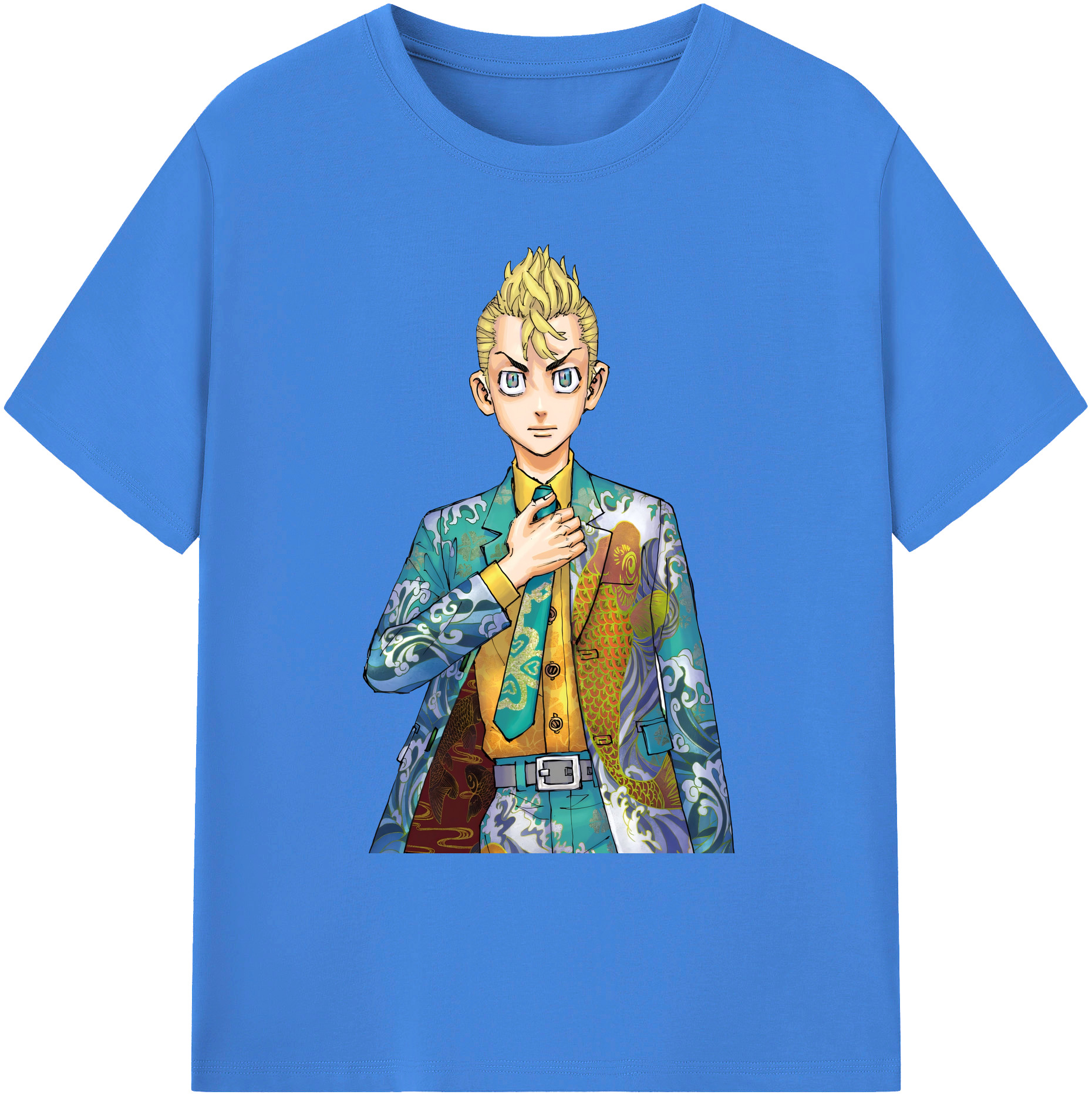 （画像用） 東京リベンジャーズ Tokyo Revengers 綿100％ メンズ半袖Tシャツ｜肌触りやわらか＆通気性