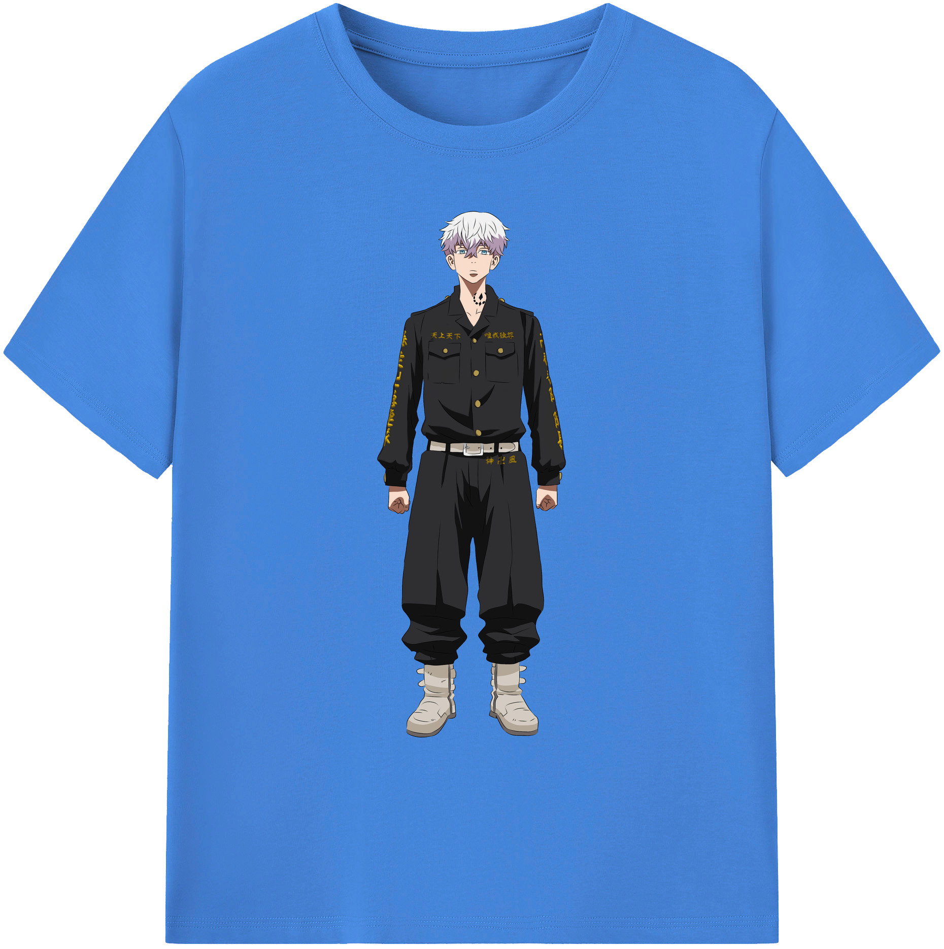 （画像用） 東京リベンジャーズ Tokyo Revengers 綿100％ メンズ半袖Tシャツ｜肌触りやわらか＆通気性