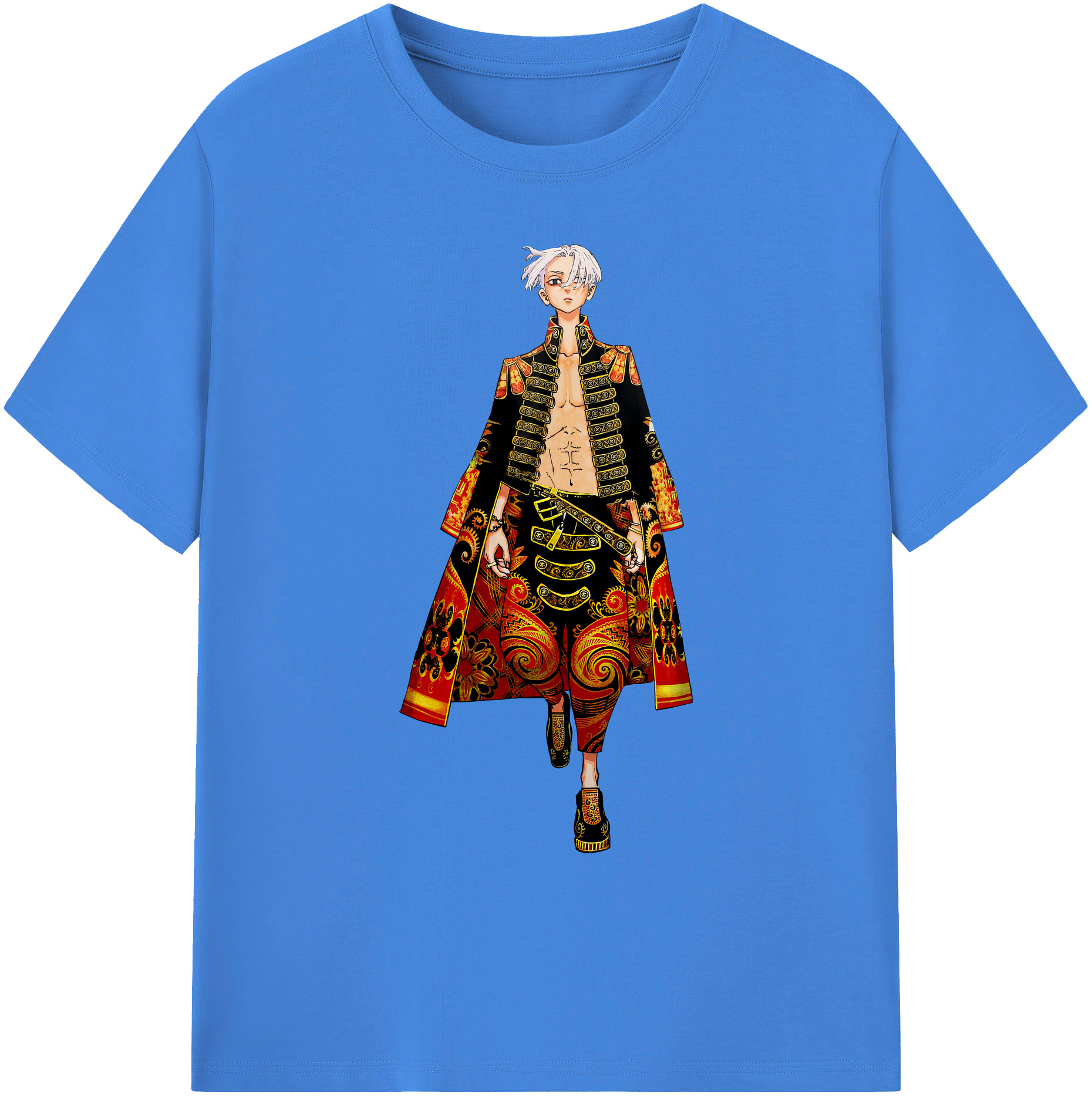 （画像用） 東京リベンジャーズ Tokyo Revengers 綿100％ メンズ半袖Tシャツ｜肌触りやわらか＆通気性
