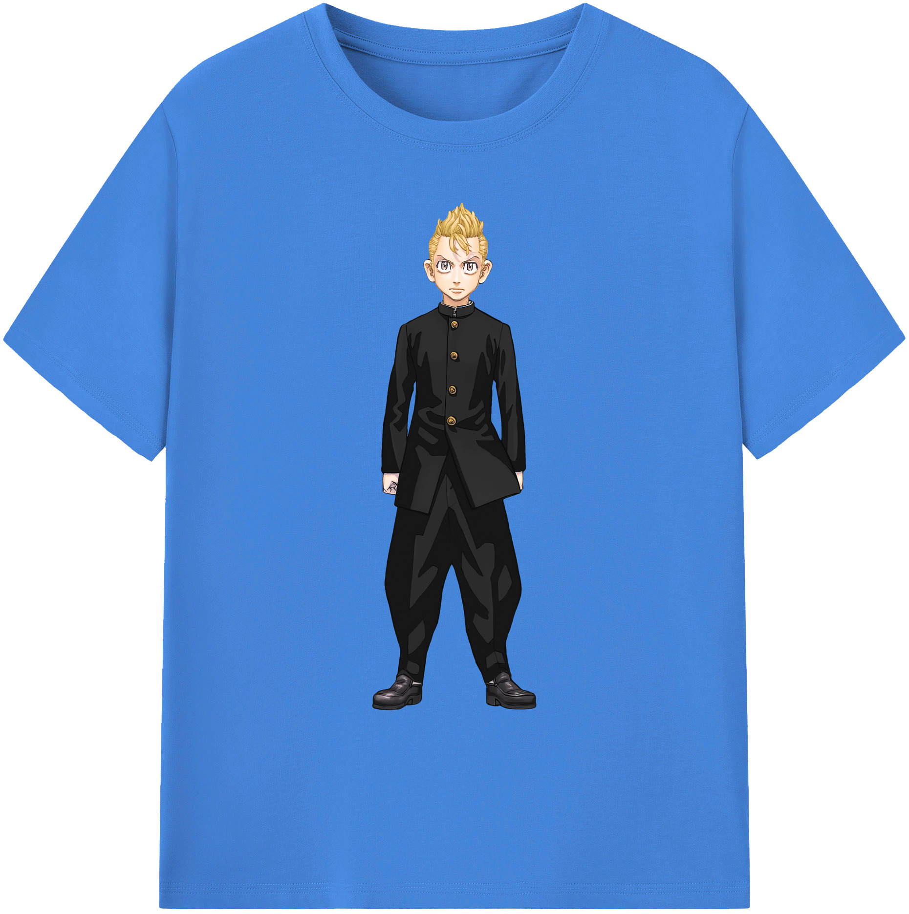 （画像用） 東京リベンジャーズ Tokyo Revengers 綿100％ メンズ半袖Tシャツ｜肌触りやわらか＆通気性