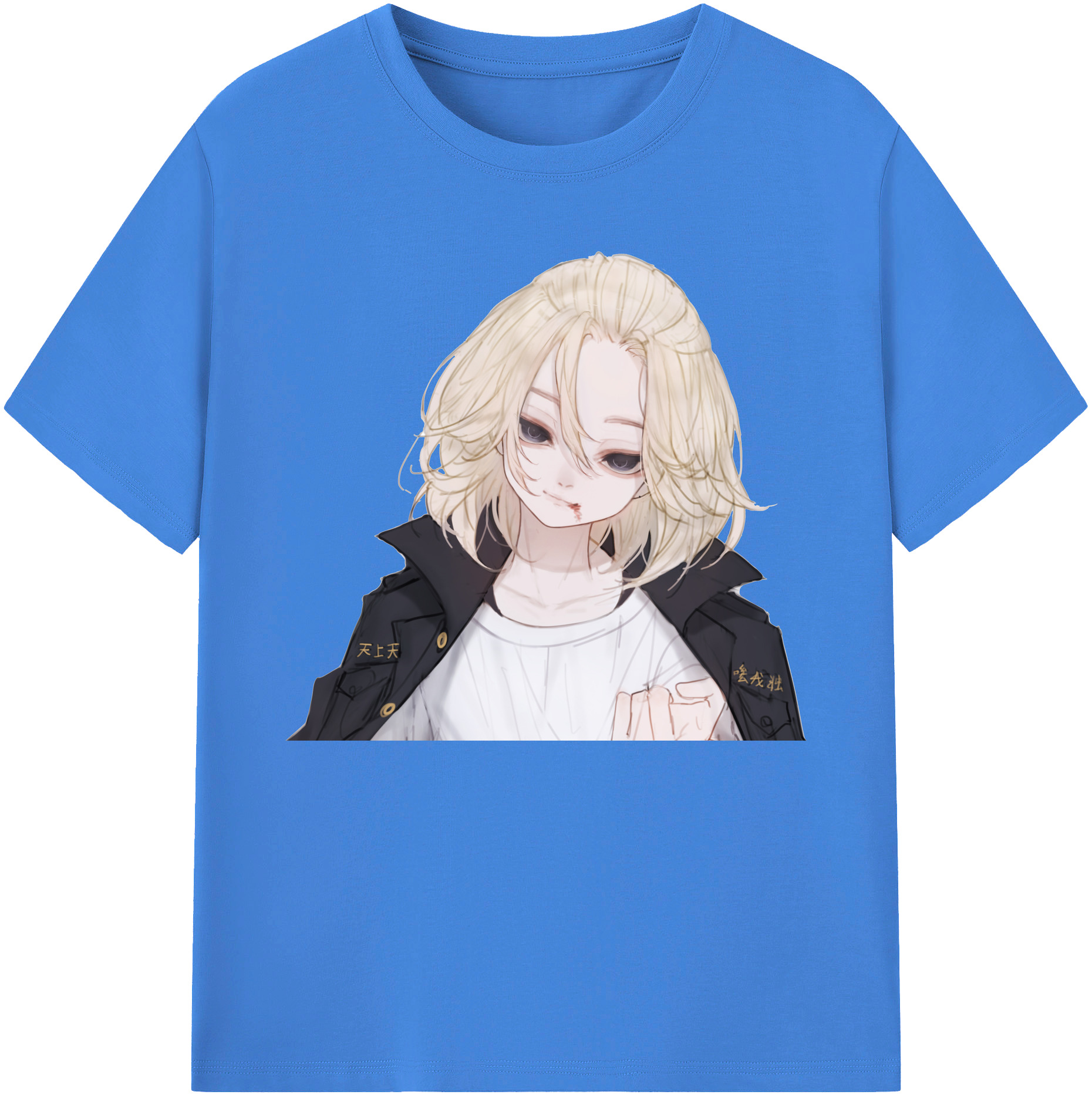 （画像用） 東京リベンジャーズ Tokyo Revengers 綿100％ メンズ半袖Tシャツ｜肌触りやわらか＆通気性