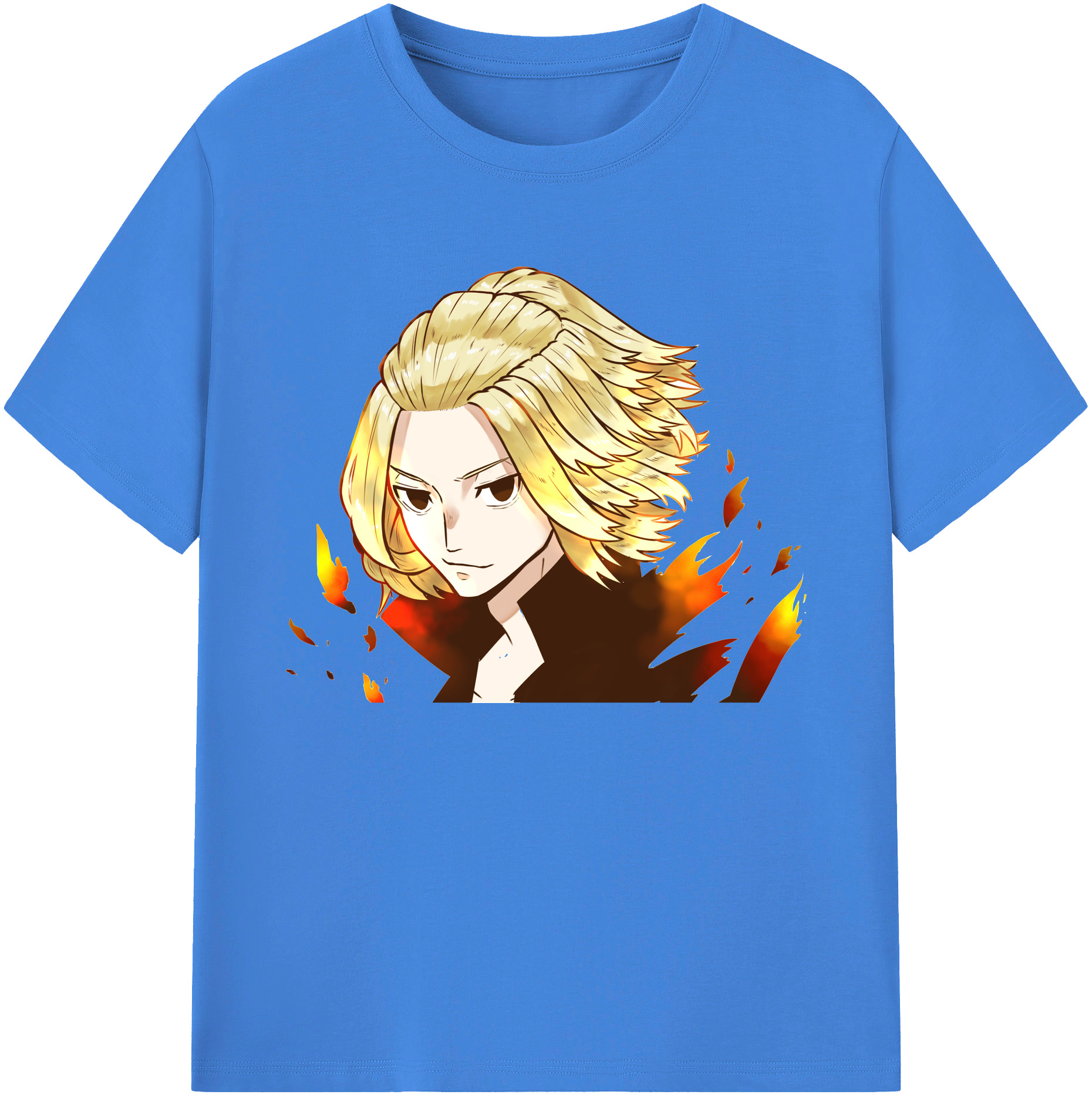 （画像用） 東京リベンジャーズ Tokyo Revengers 綿100％ メンズ半袖Tシャツ｜肌触りやわらか＆通気性