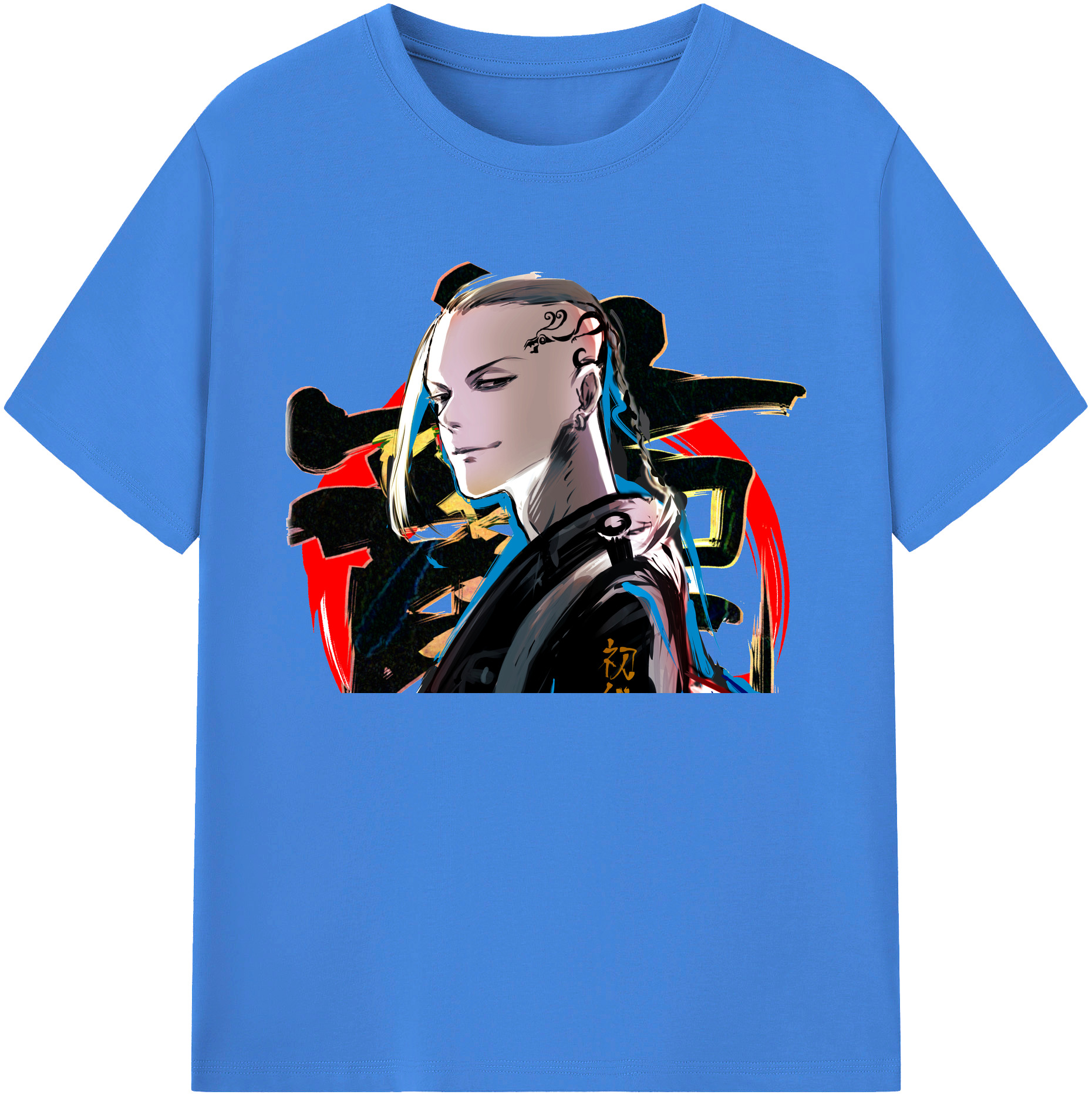 （画像用） 東京リベンジャーズ Tokyo Revengers 綿100％ メンズ半袖Tシャツ｜肌触りやわらか＆通気性