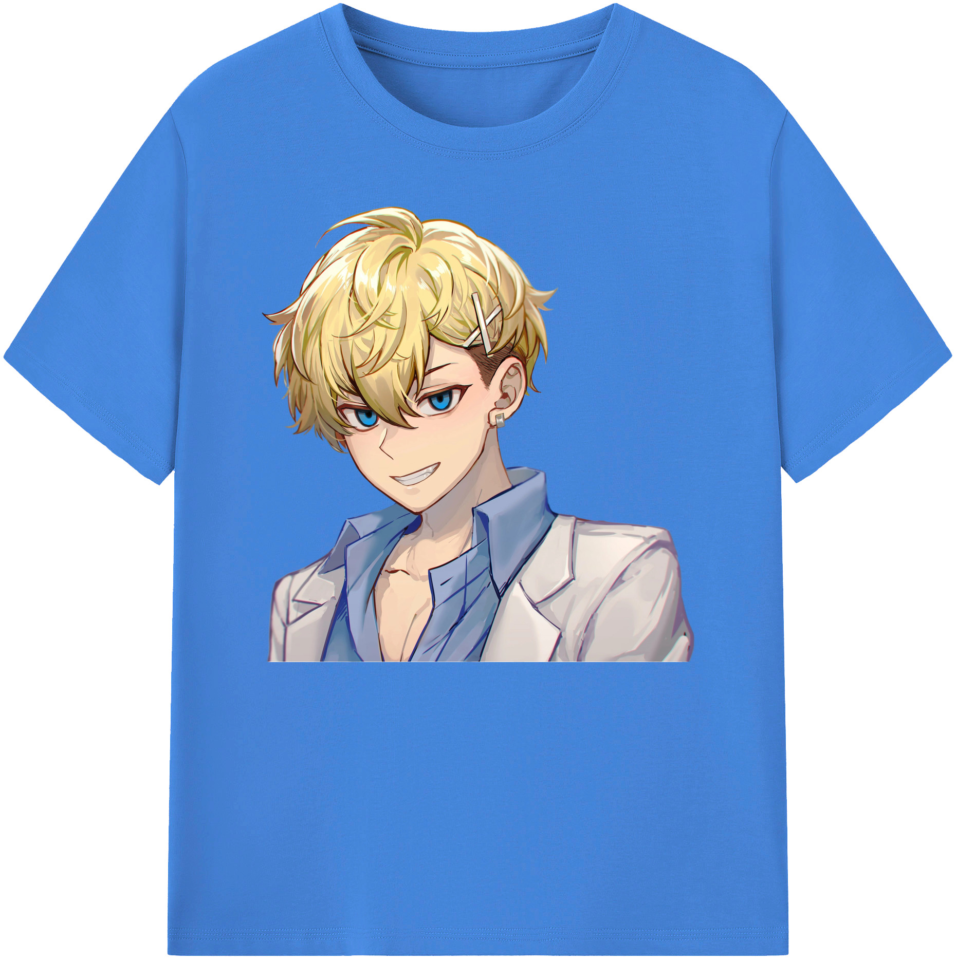（画像用） 東京リベンジャーズ Tokyo Revengers 綿100％ メンズ半袖Tシャツ｜肌触りやわらか＆通気性