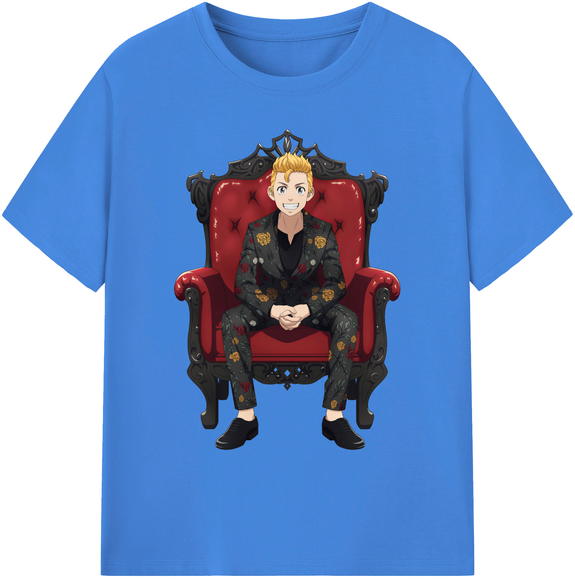 （画像用） 東京リベンジャーズ Tokyo Revengers 綿100％ メンズ半袖Tシャツ｜肌触りやわらか＆通気性