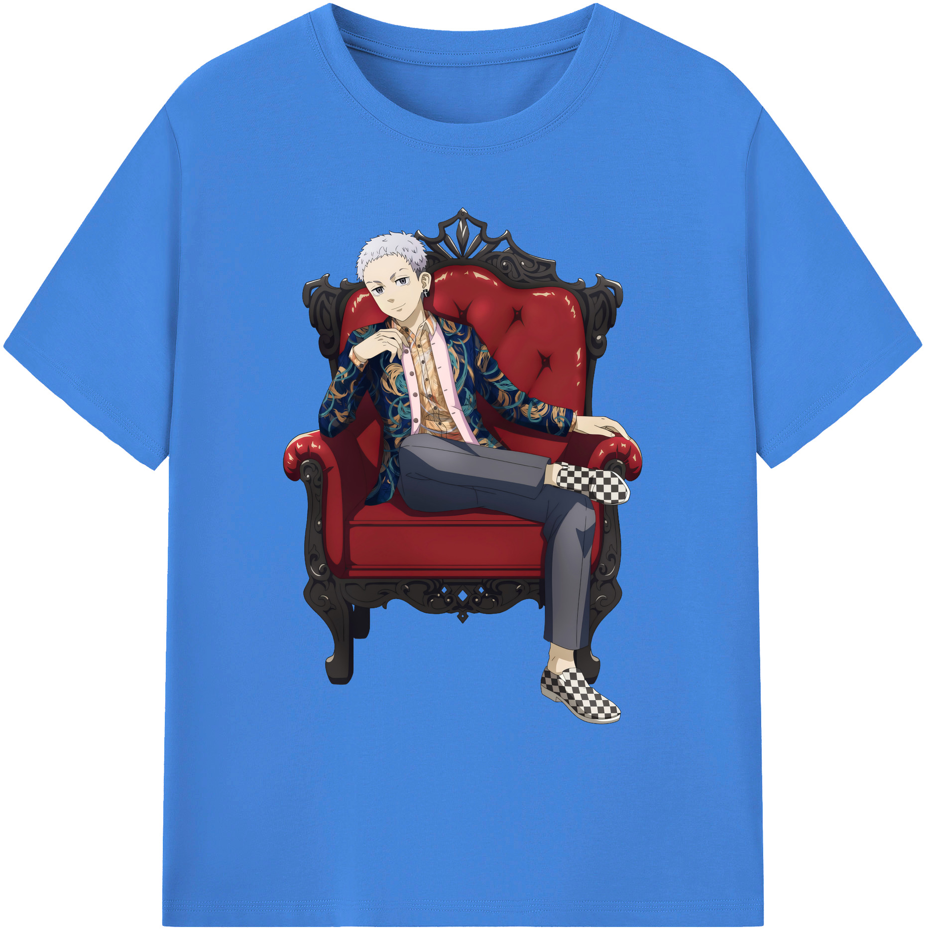 （画像用） 東京リベンジャーズ Tokyo Revengers 綿100％ メンズ半袖Tシャツ｜肌触りやわらか＆通気性