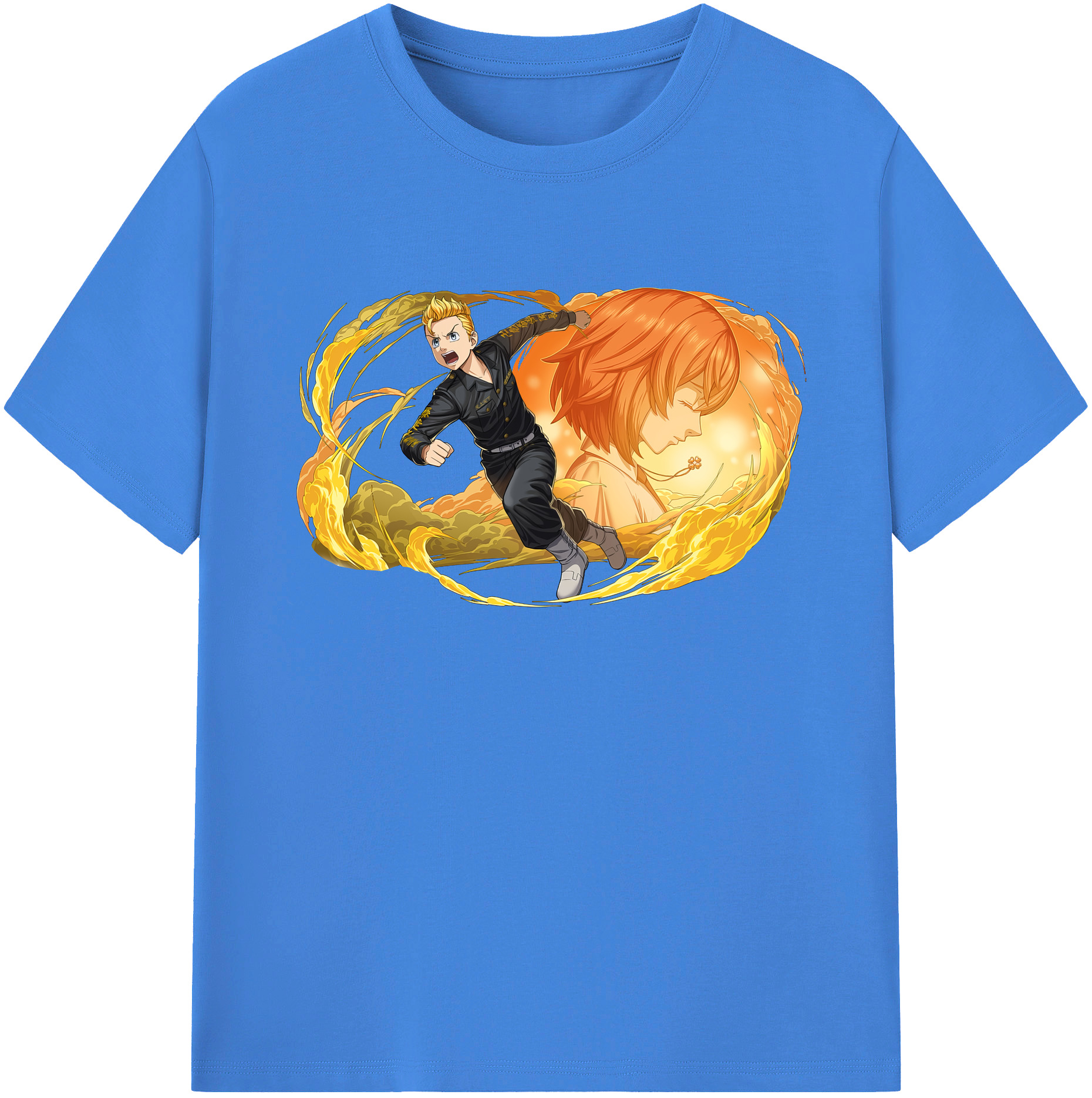 （画像用） 東京リベンジャーズ Tokyo Revengers 綿100％ メンズ半袖Tシャツ｜肌触りやわらか＆通気性