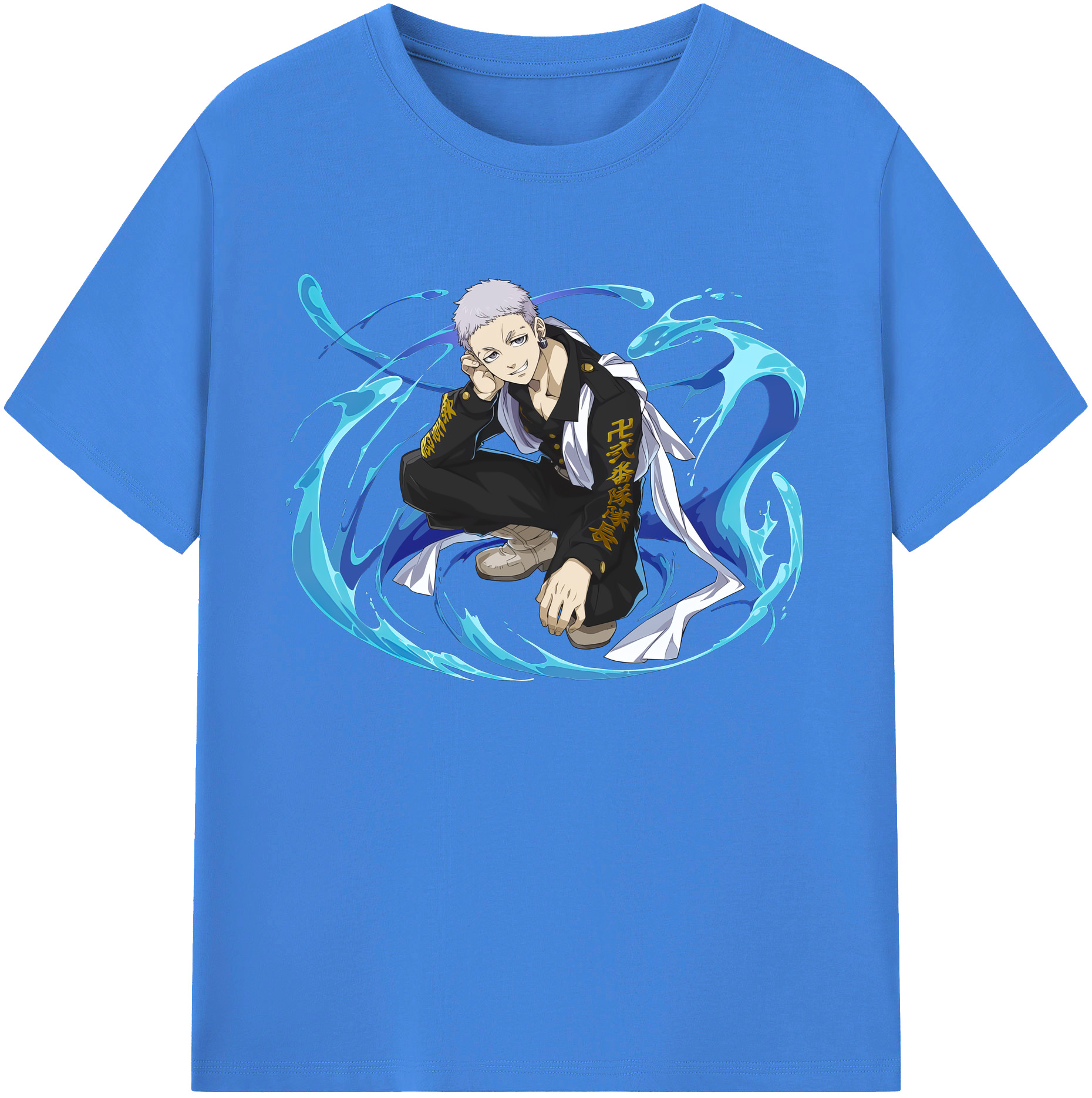 （画像用） 東京リベンジャーズ Tokyo Revengers 綿100％ メンズ半袖Tシャツ｜肌触りやわらか＆通気性