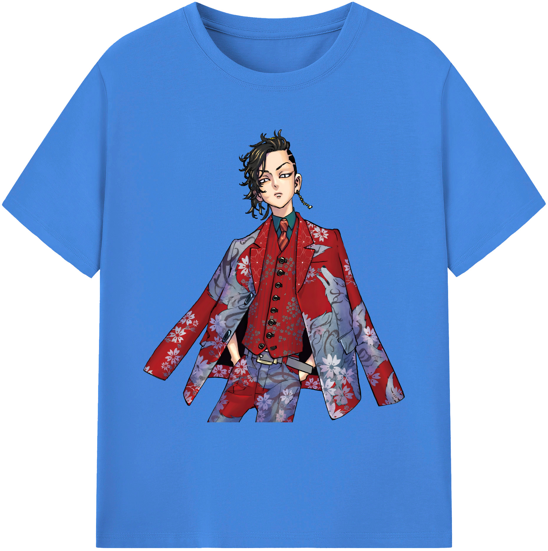 （画像用） 東京リベンジャーズ Tokyo Revengers 綿100％ メンズ半袖Tシャツ｜肌触りやわらか＆通気性