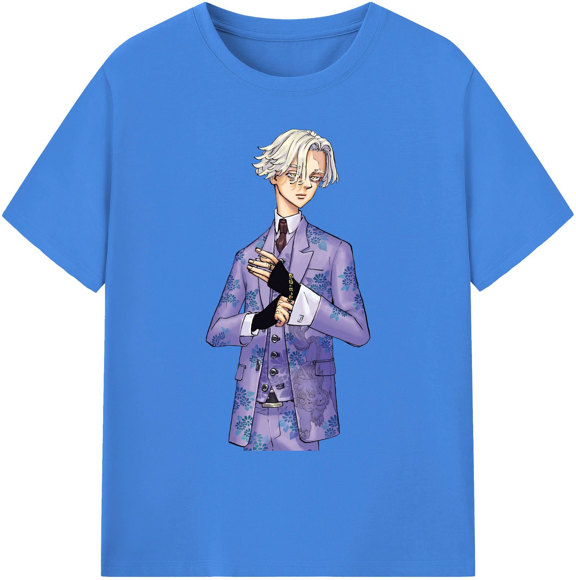 （画像用） 東京リベンジャーズ Tokyo Revengers 綿100％ メンズ半袖Tシャツ｜肌触りやわらか＆通気性