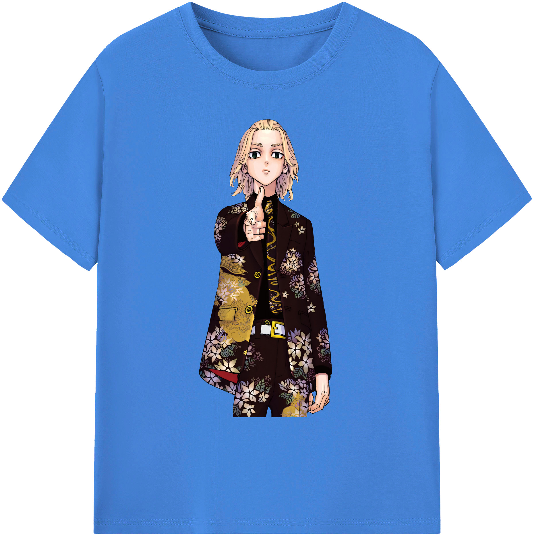 （画像用） 東京リベンジャーズ Tokyo Revengers 綿100％ メンズ半袖Tシャツ｜肌触りやわらか＆通気性