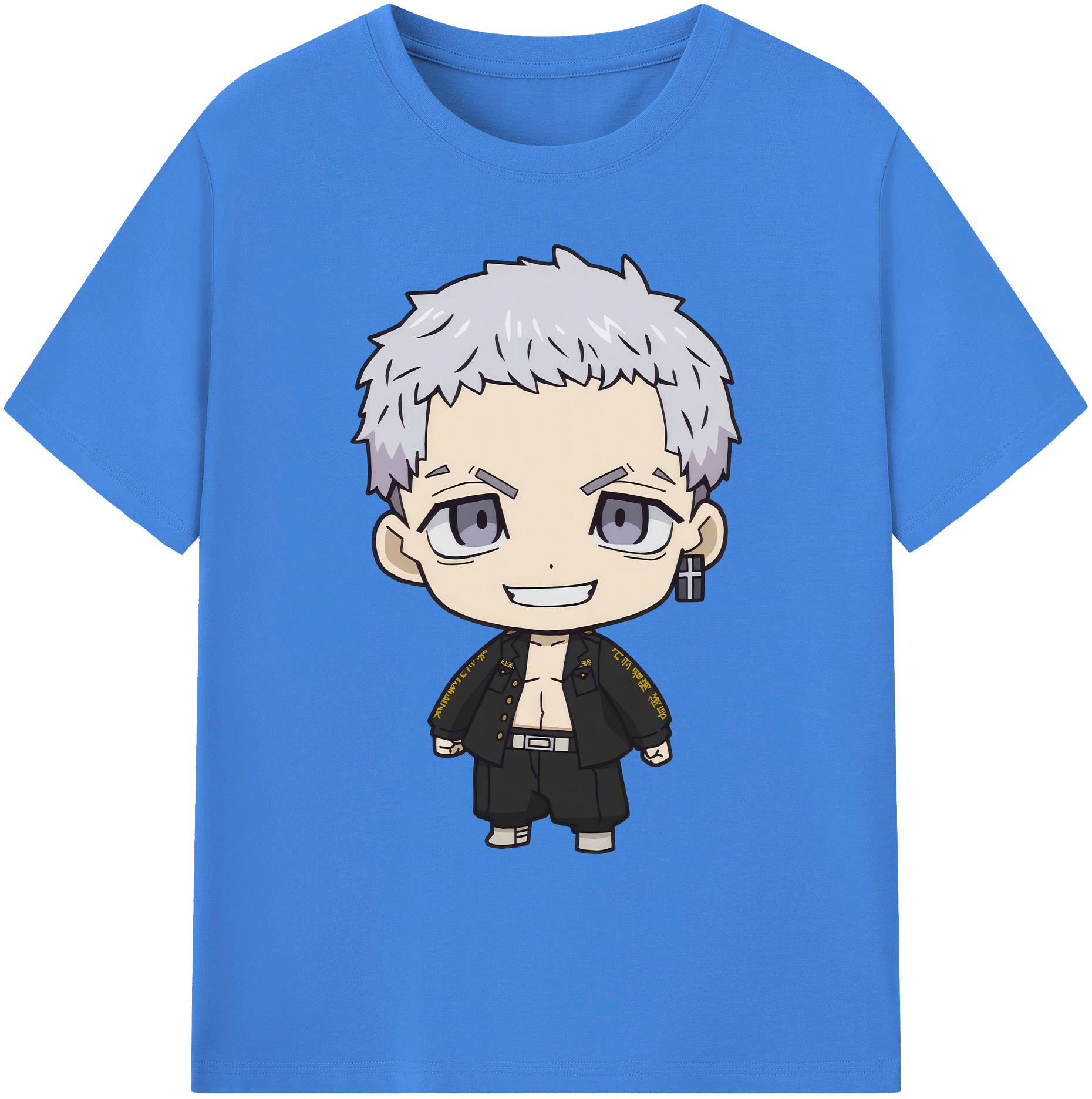（画像用） 東京リベンジャーズ Tokyo Revengers 綿100％ メンズ半袖Tシャツ｜肌触りやわらか＆通気性