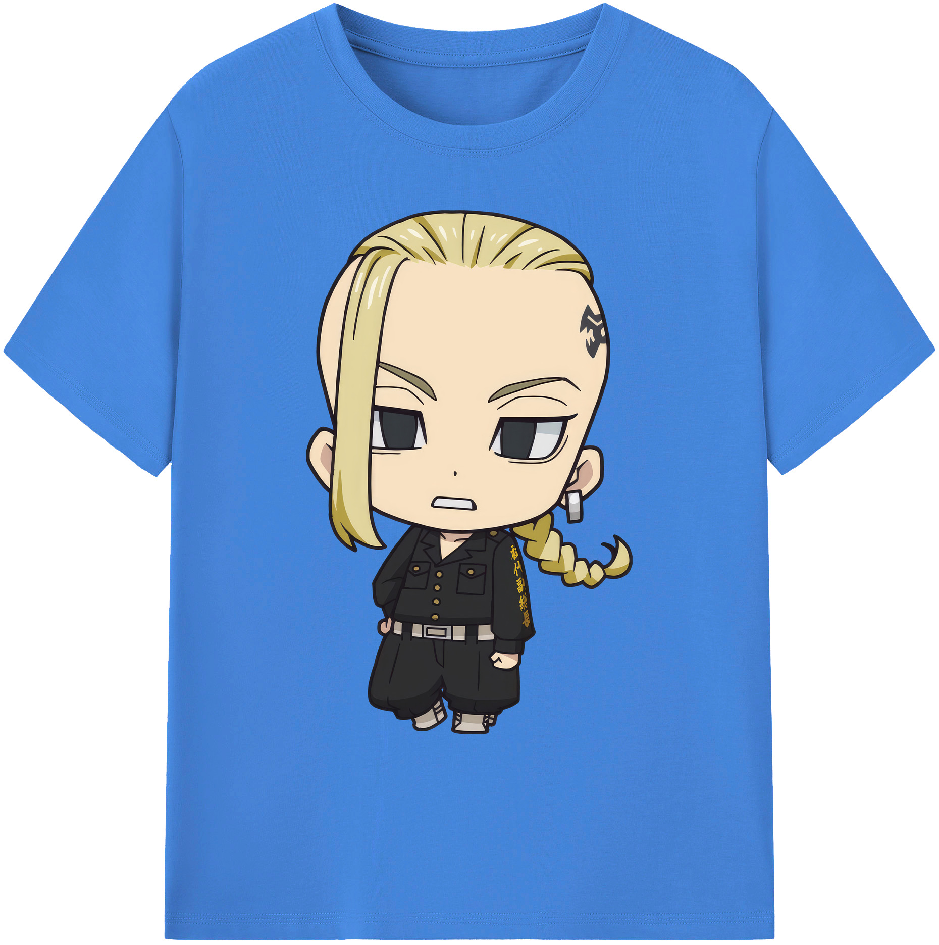 （画像用） 東京リベンジャーズ Tokyo Revengers 綿100％ メンズ半袖Tシャツ｜肌触りやわらか＆通気性