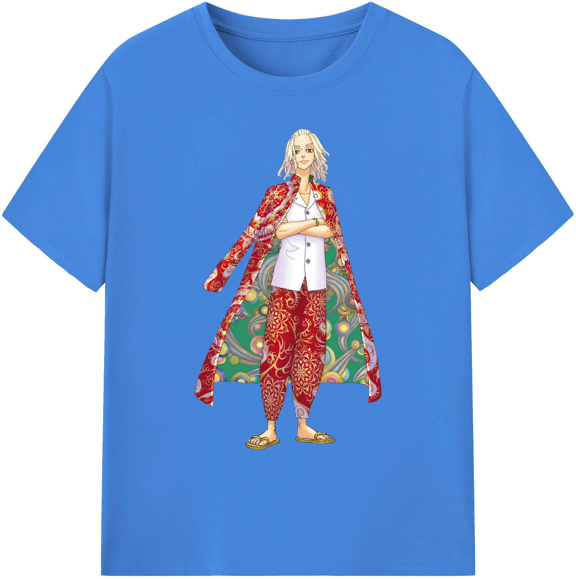 （画像用） 東京リベンジャーズ Tokyo Revengers 綿100％ メンズ半袖Tシャツ｜肌触りやわらか＆通気性