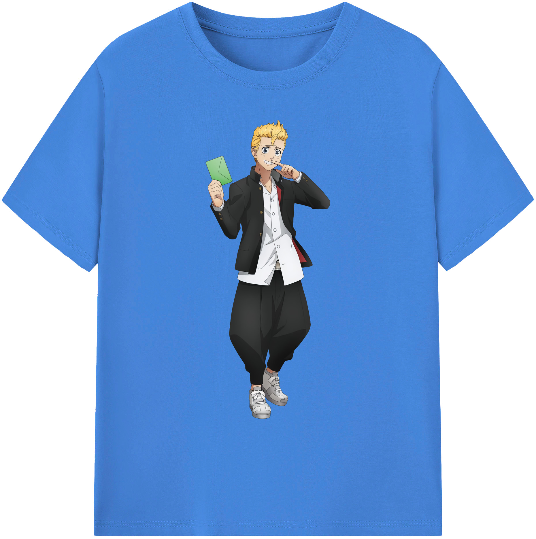 （画像用） 東京リベンジャーズ Tokyo Revengers 綿100％ メンズ半袖Tシャツ｜肌触りやわらか＆通気性