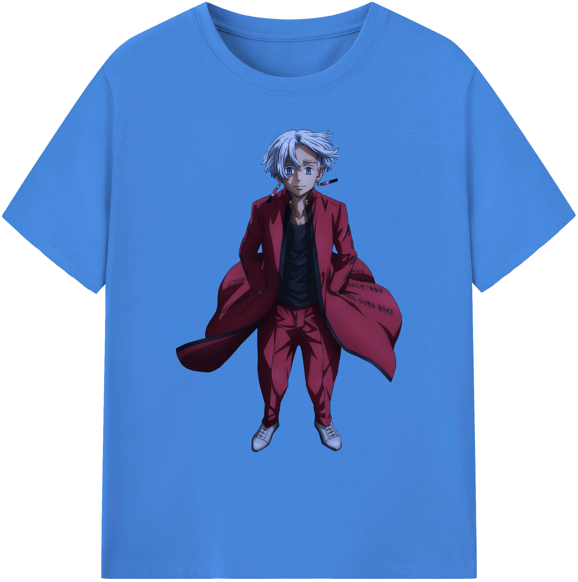 （画像用） 東京リベンジャーズ Tokyo Revengers 綿100％ メンズ半袖Tシャツ｜肌触りやわらか＆通気性