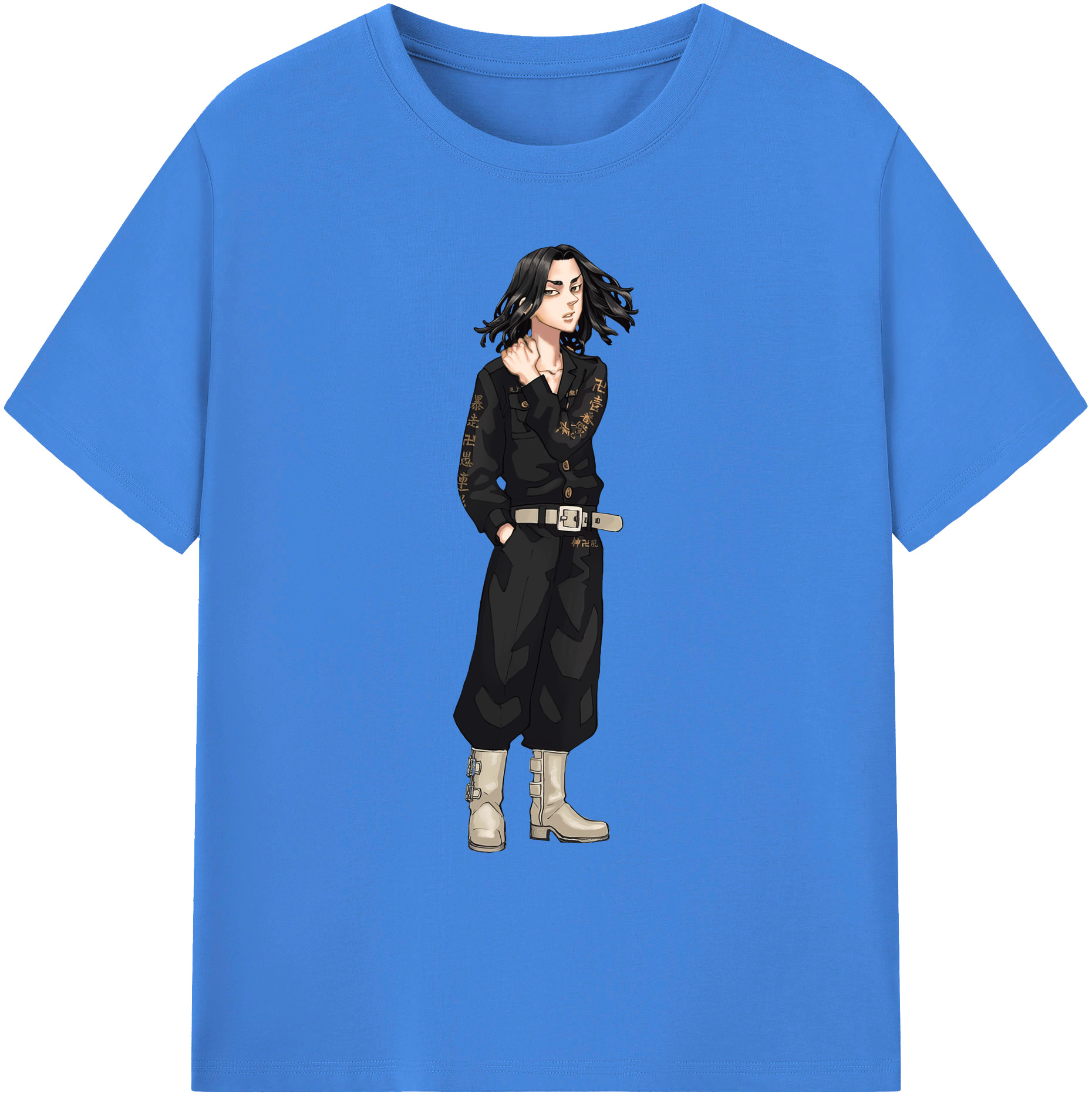 （画像用） 東京リベンジャーズ Tokyo Revengers 綿100％ メンズ半袖Tシャツ｜肌触りやわらか＆通気性