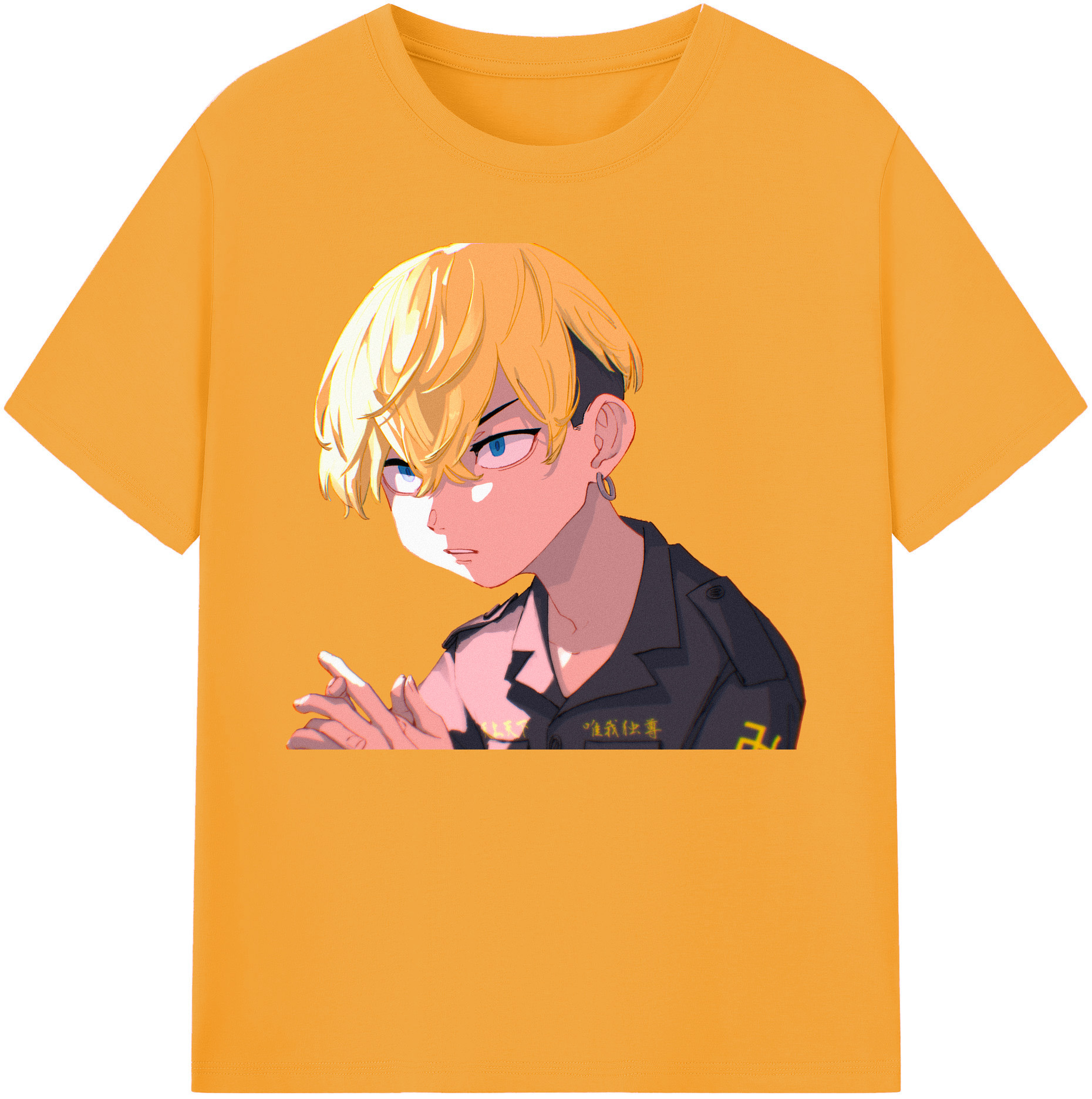 （画像用） 東京リベンジャーズ Tokyo Revengers 綿100％ メンズ半袖Tシャツ｜肌触りやわらか＆通気性