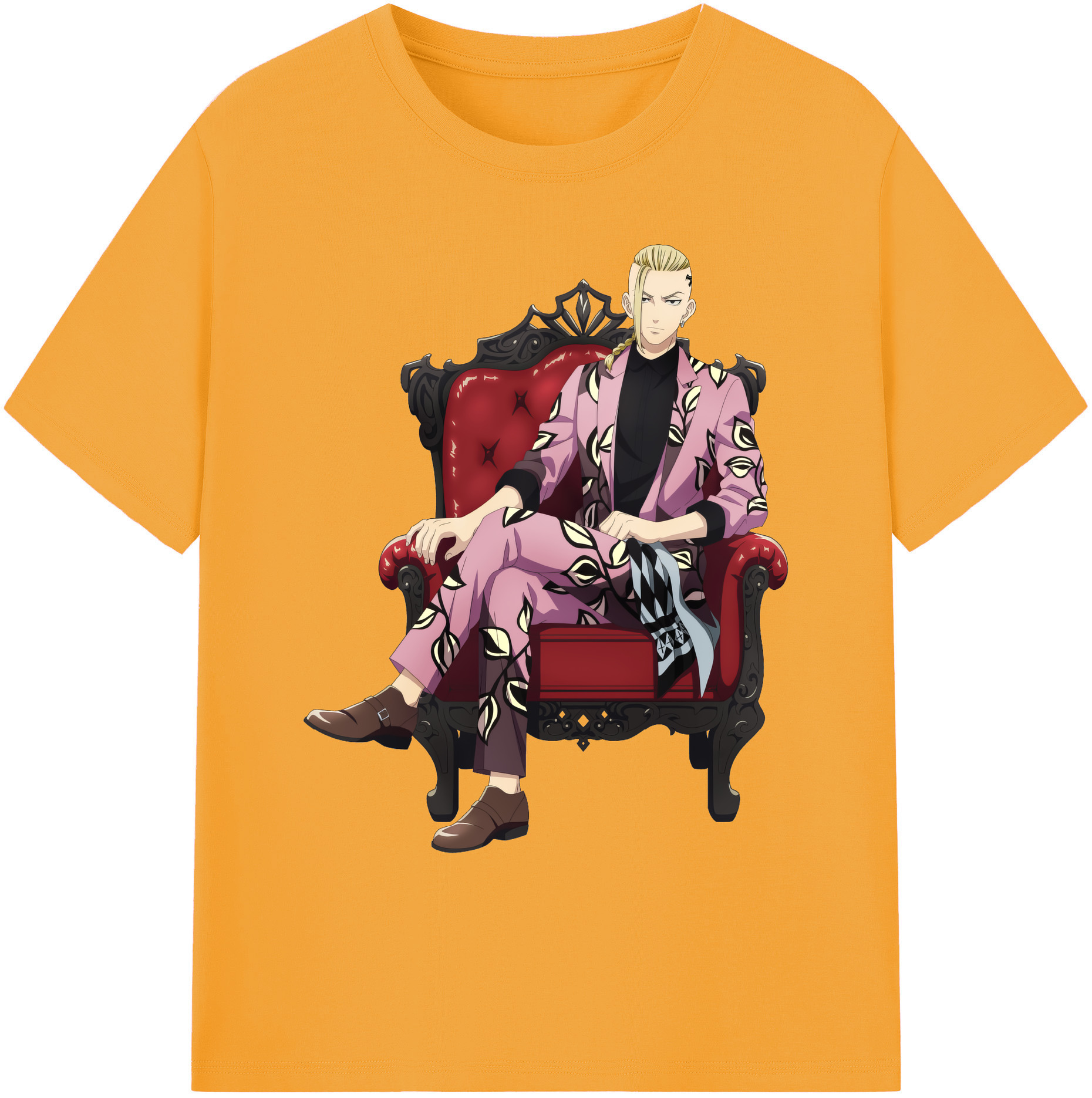 （画像用） 東京リベンジャーズ Tokyo Revengers 綿100％ メンズ半袖Tシャツ｜肌触りやわらか＆通気性