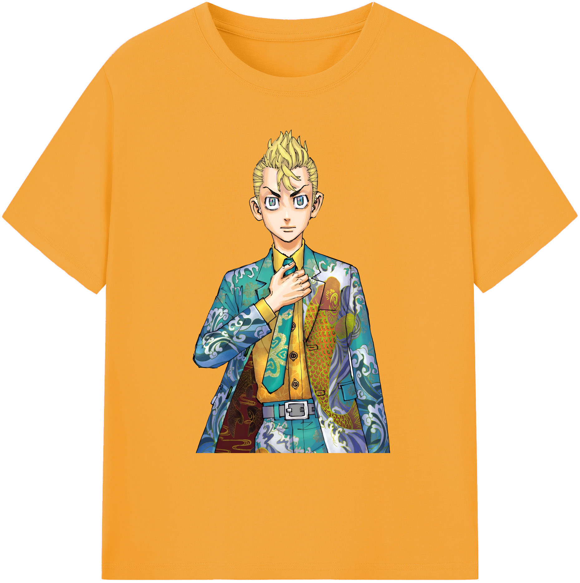 （画像用） 東京リベンジャーズ Tokyo Revengers 綿100％ メンズ半袖Tシャツ｜肌触りやわらか＆通気性