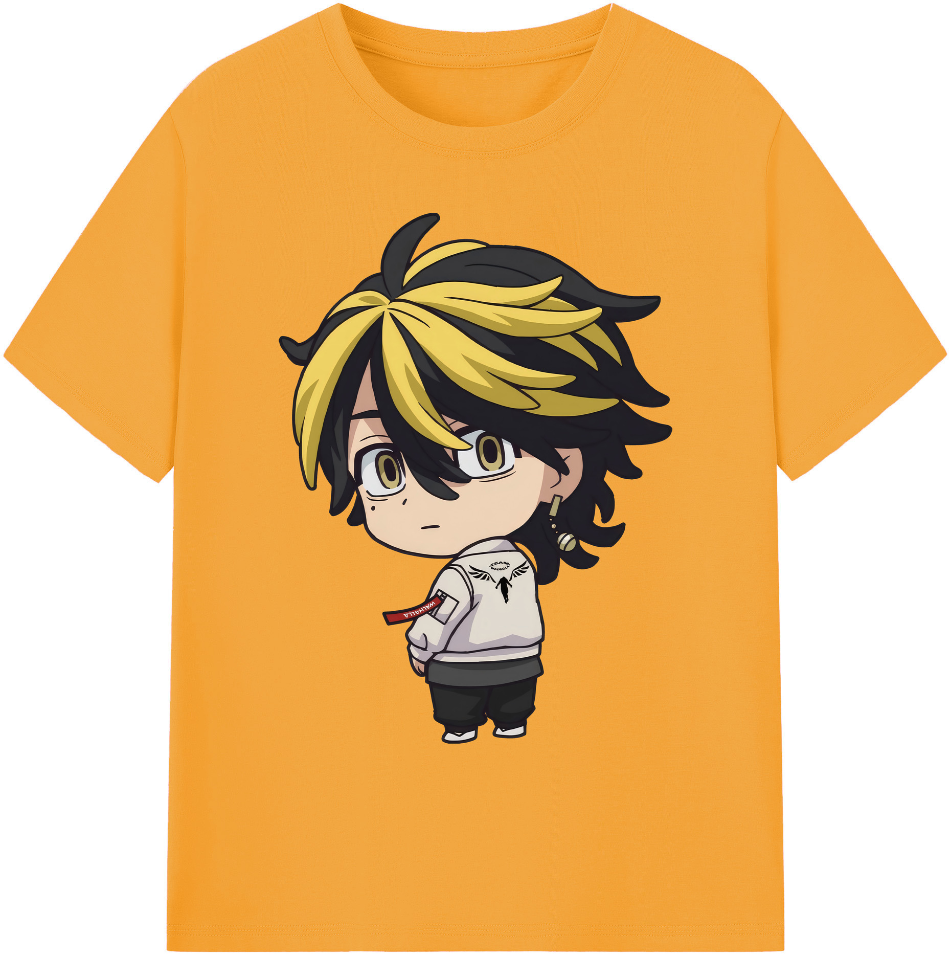 （画像用） 東京リベンジャーズ Tokyo Revengers 綿100％ メンズ半袖Tシャツ｜肌触りやわらか＆通気性