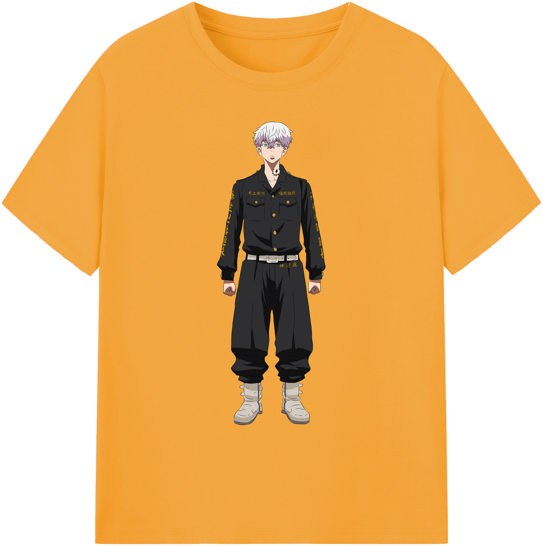 （画像用） 東京リベンジャーズ Tokyo Revengers 綿100％ メンズ半袖Tシャツ｜肌触りやわらか＆通気性