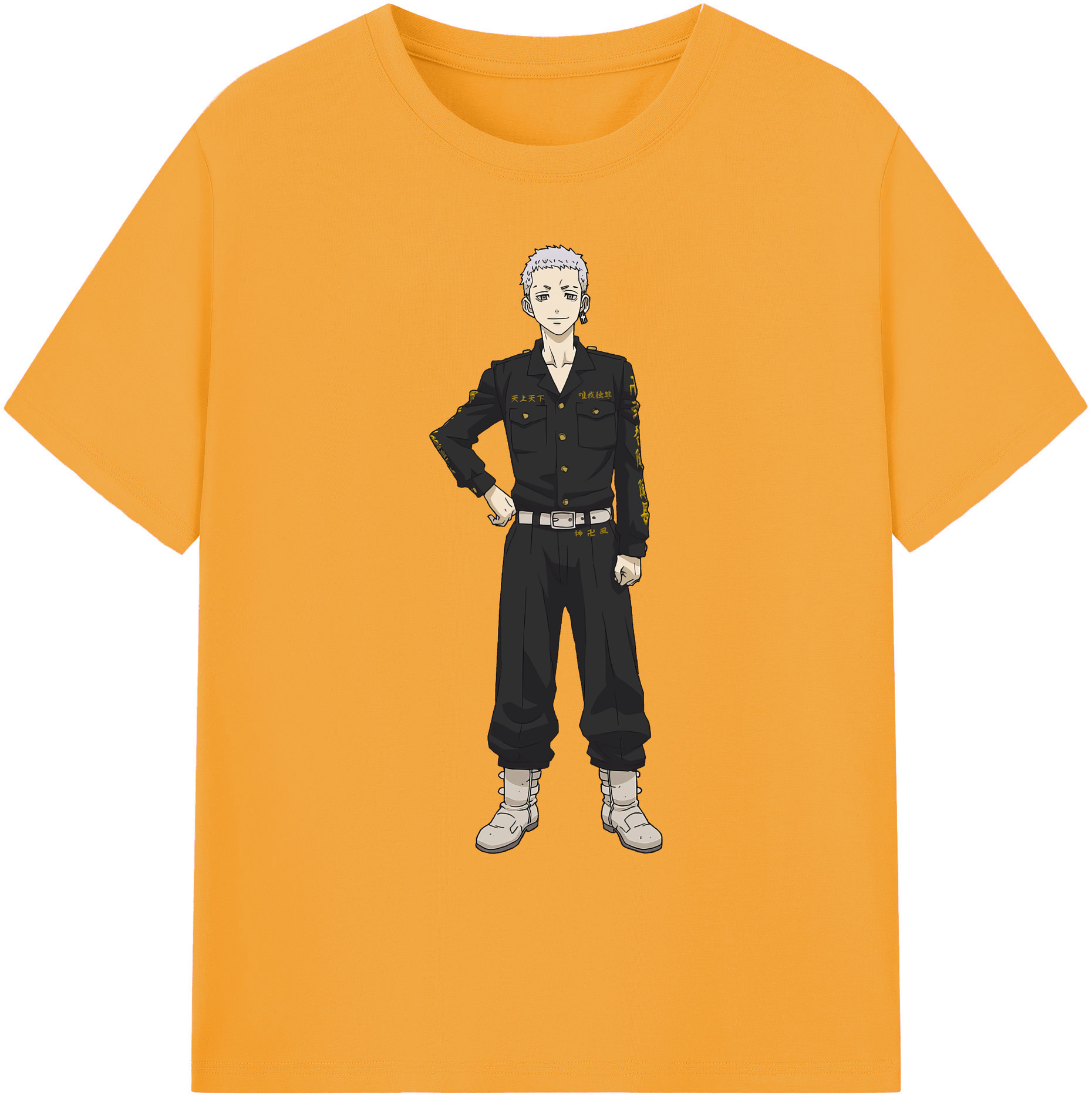 （画像用） 東京リベンジャーズ Tokyo Revengers 綿100％ メンズ半袖Tシャツ｜肌触りやわらか＆通気性
