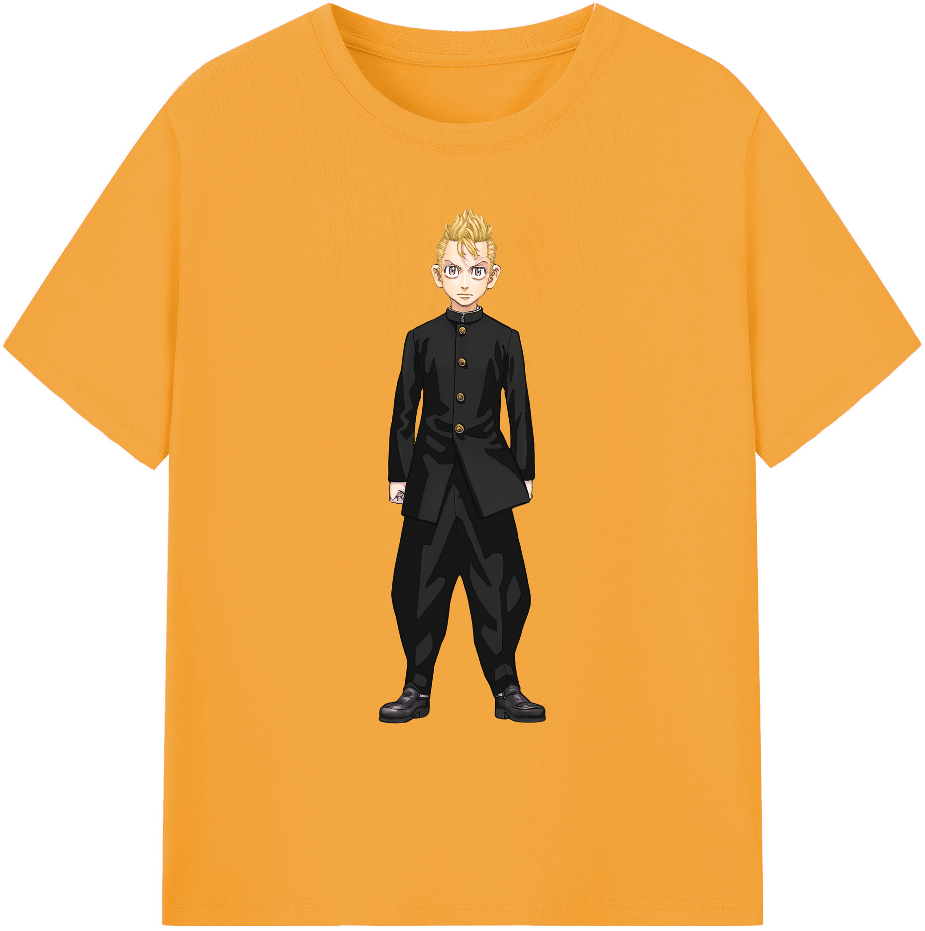 （画像用） 東京リベンジャーズ Tokyo Revengers 綿100％ メンズ半袖Tシャツ｜肌触りやわらか＆通気性