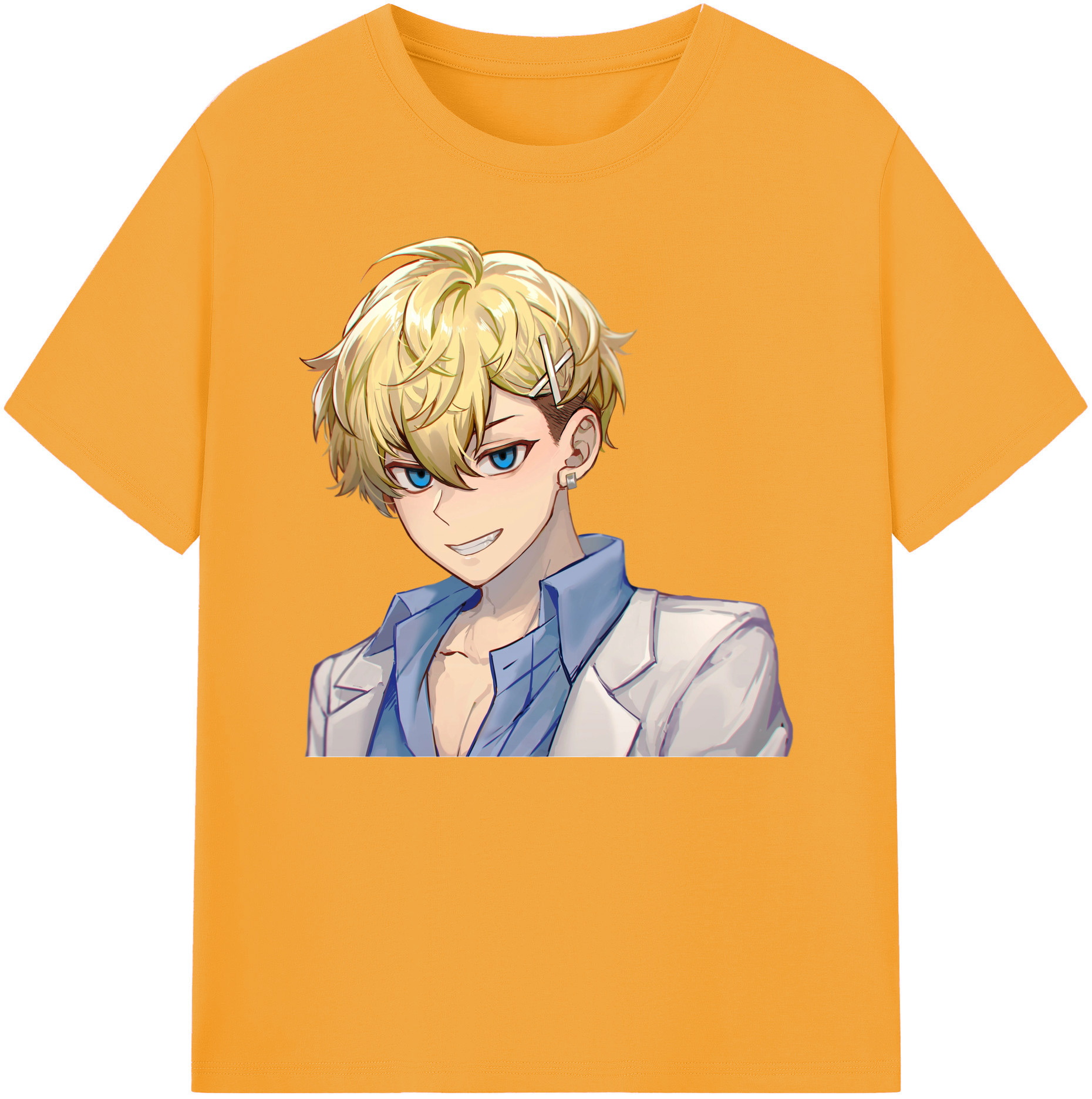 （画像用） 東京リベンジャーズ Tokyo Revengers 綿100％ メンズ半袖Tシャツ｜肌触りやわらか＆通気性