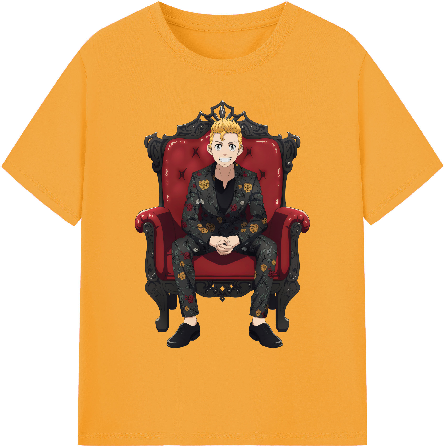 （画像用） 東京リベンジャーズ Tokyo Revengers 綿100％ メンズ半袖Tシャツ｜肌触りやわらか＆通気性