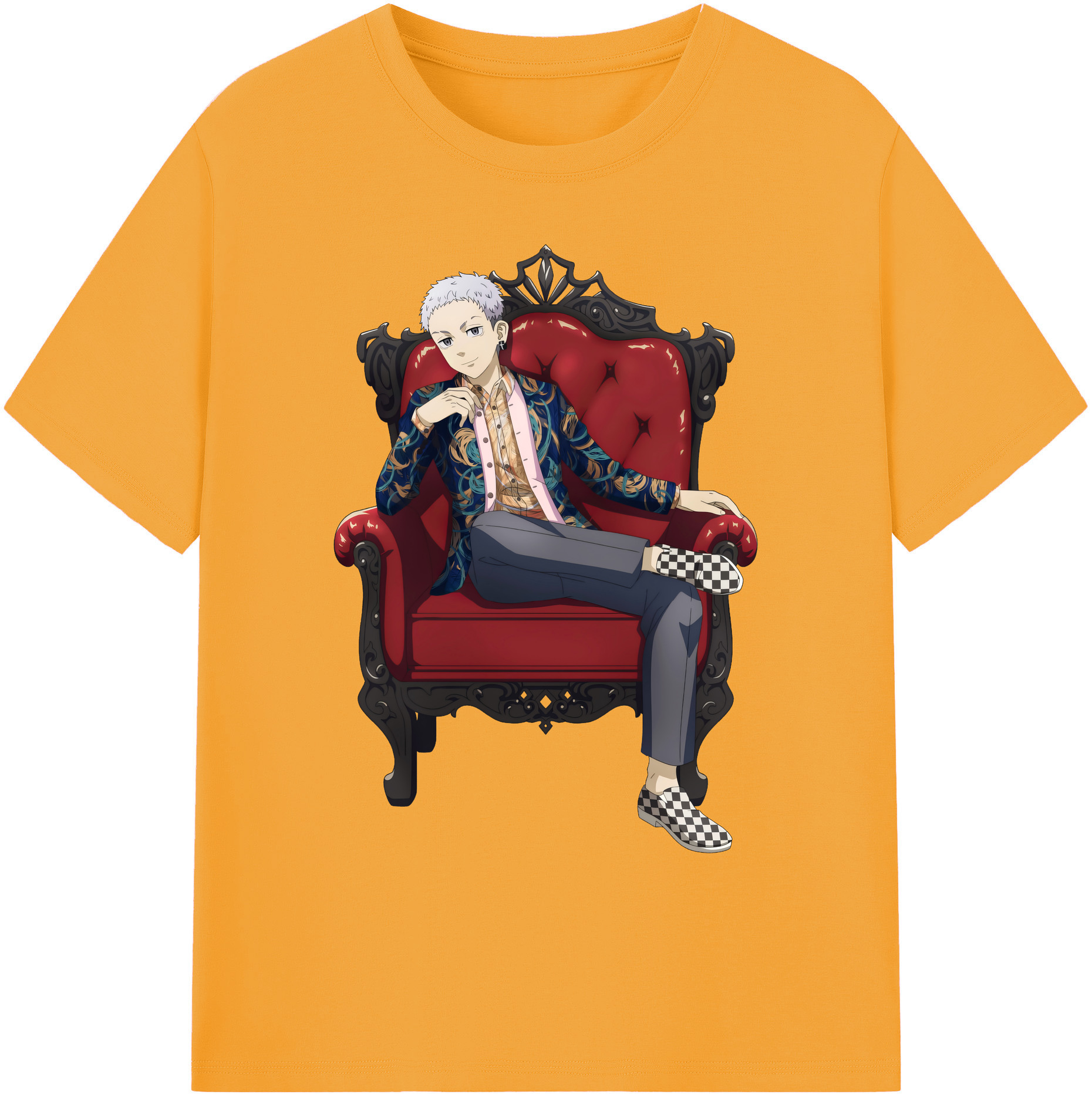（画像用） 東京リベンジャーズ Tokyo Revengers 綿100％ メンズ半袖Tシャツ｜肌触りやわらか＆通気性