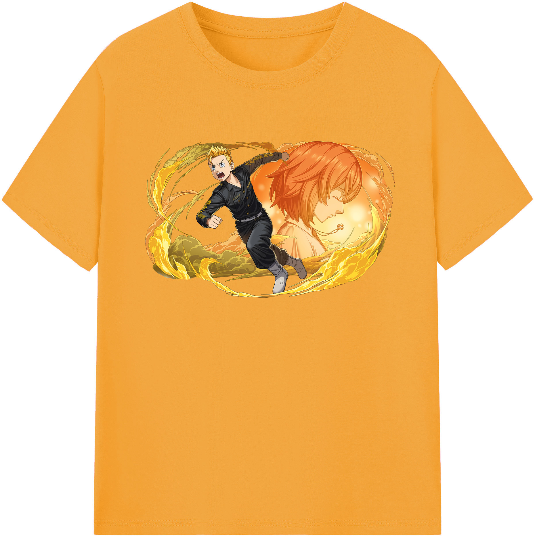 （画像用） 東京リベンジャーズ Tokyo Revengers 綿100％ メンズ半袖Tシャツ｜肌触りやわらか＆通気性