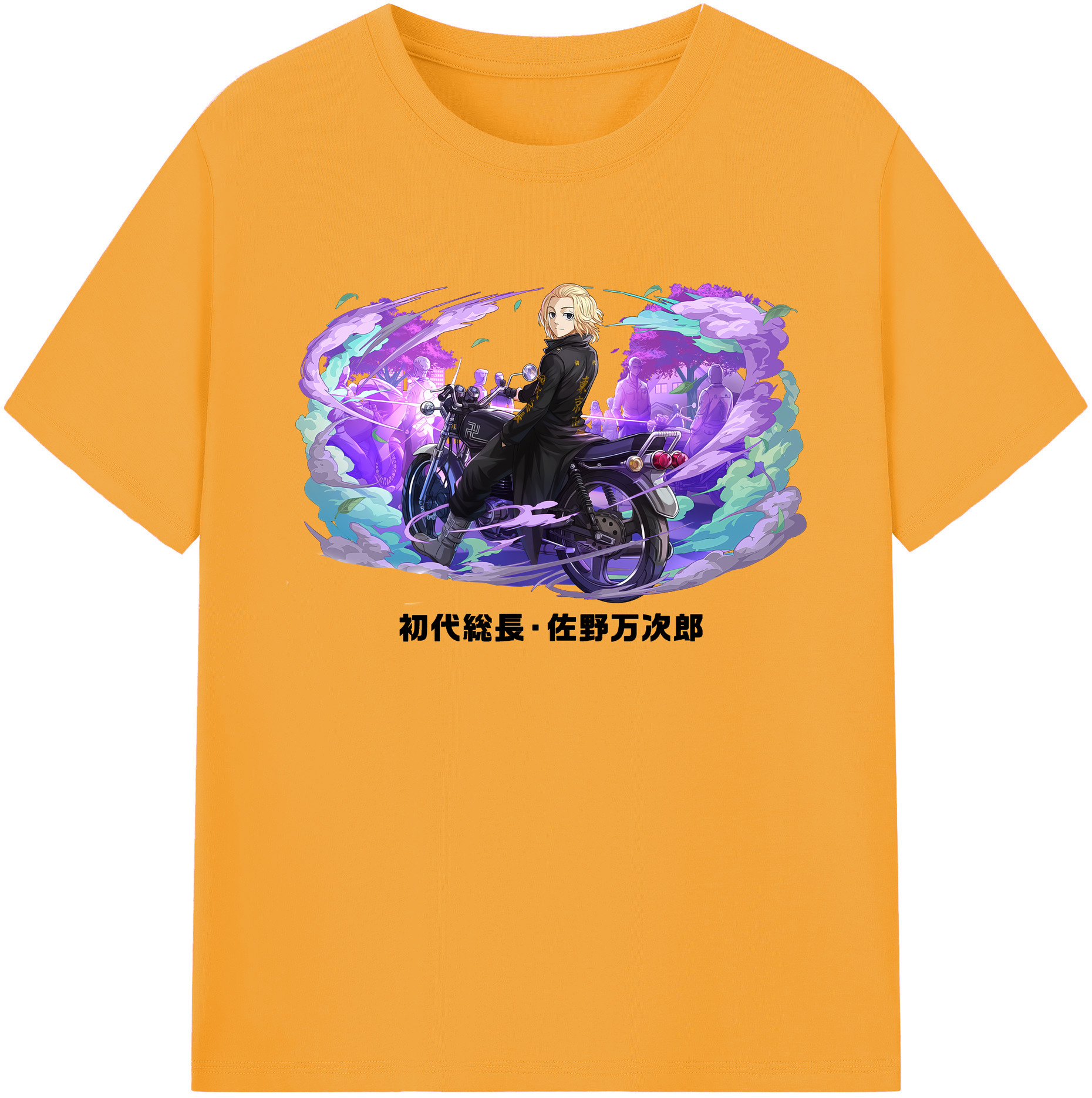 （画像用） 東京リベンジャーズ Tokyo Revengers 綿100％ メンズ半袖Tシャツ｜肌触りやわらか＆通気性
