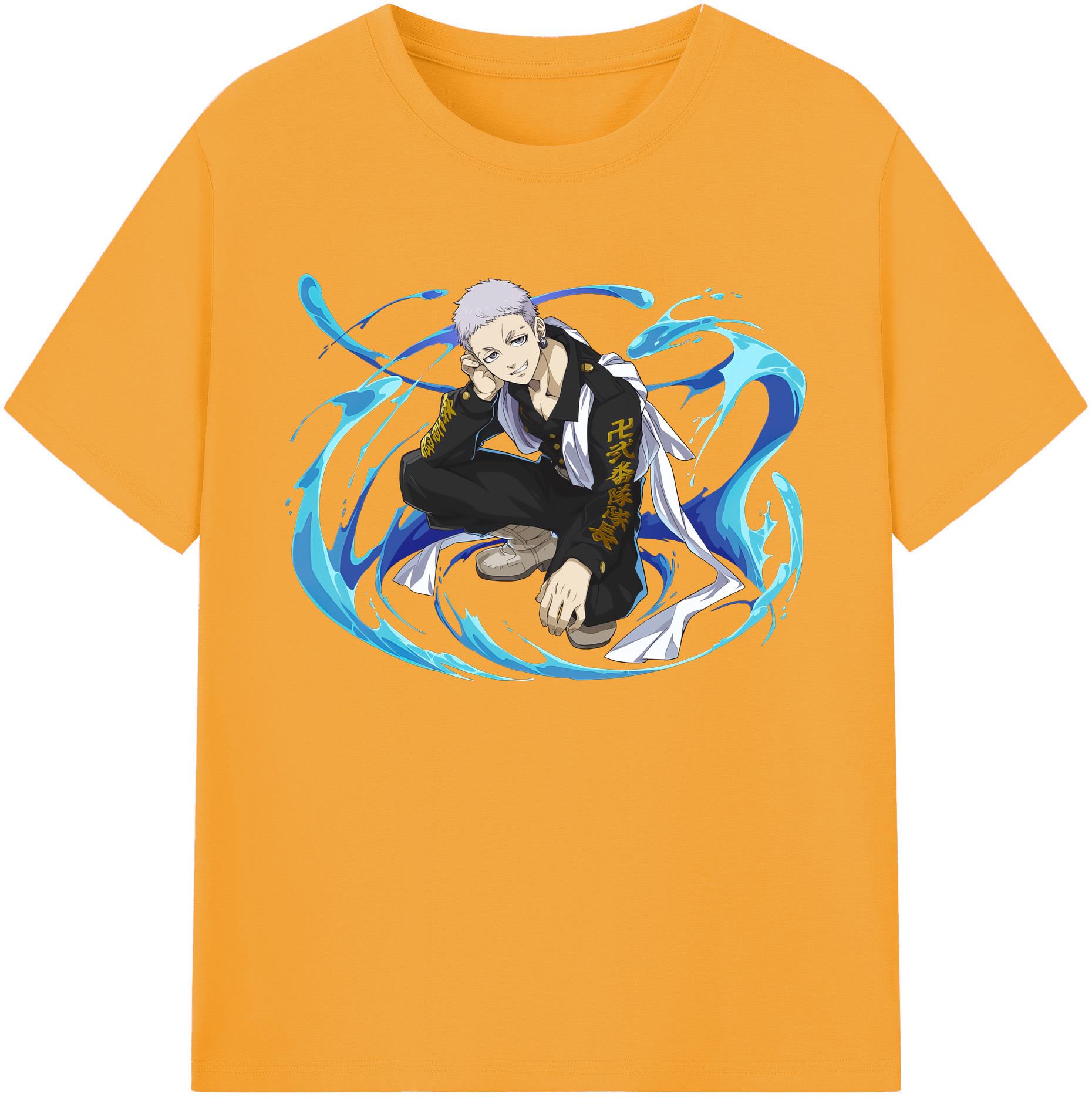 （画像用） 東京リベンジャーズ Tokyo Revengers 綿100％ メンズ半袖Tシャツ｜肌触りやわらか＆通気性