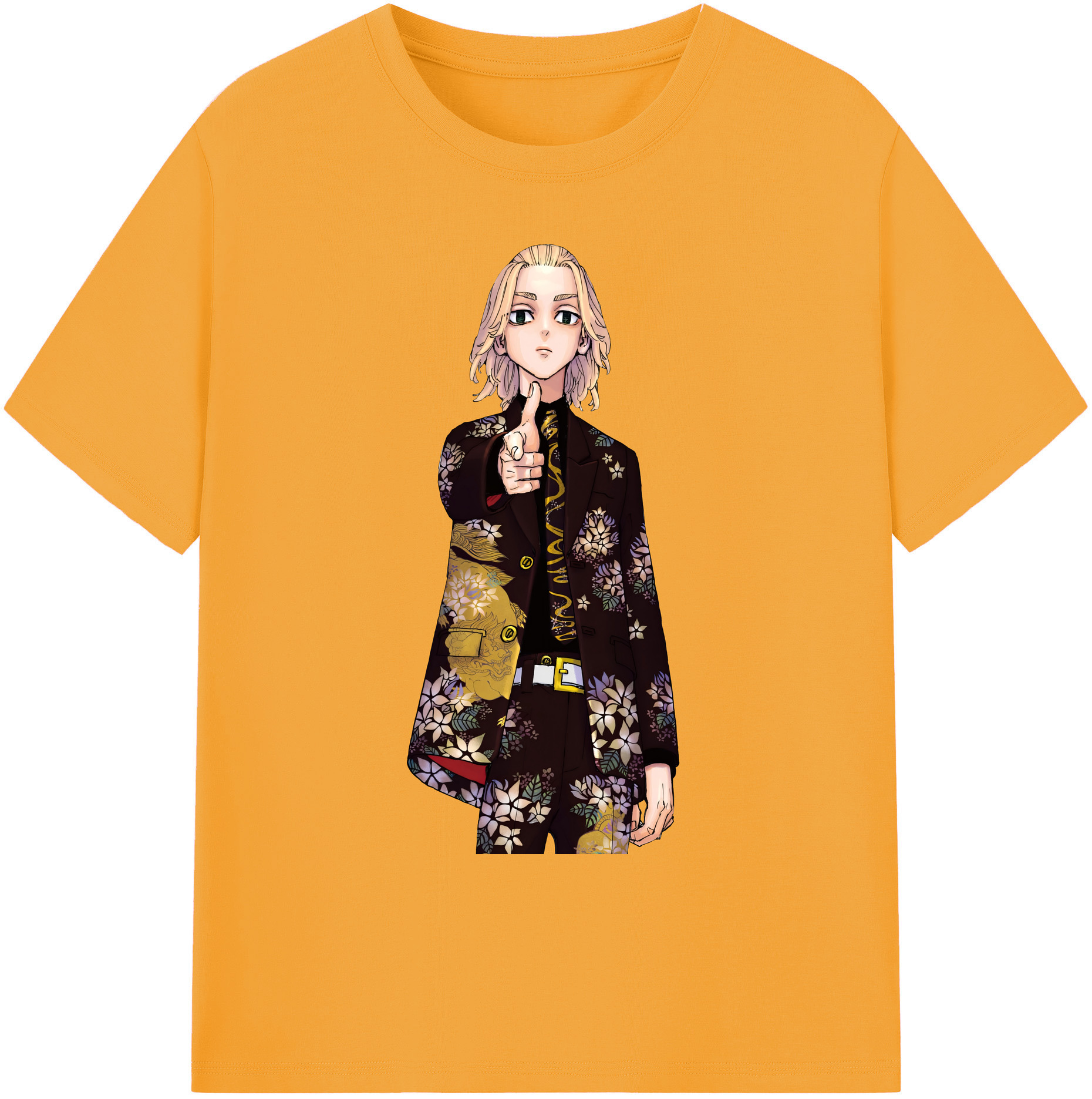 （画像用） 東京リベンジャーズ Tokyo Revengers 綿100％ メンズ半袖Tシャツ｜肌触りやわらか＆通気性