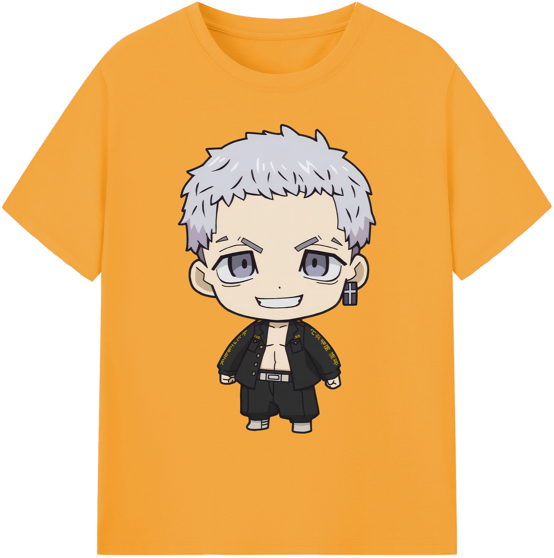 （画像用） 東京リベンジャーズ Tokyo Revengers 綿100％ メンズ半袖Tシャツ｜肌触りやわらか＆通気性