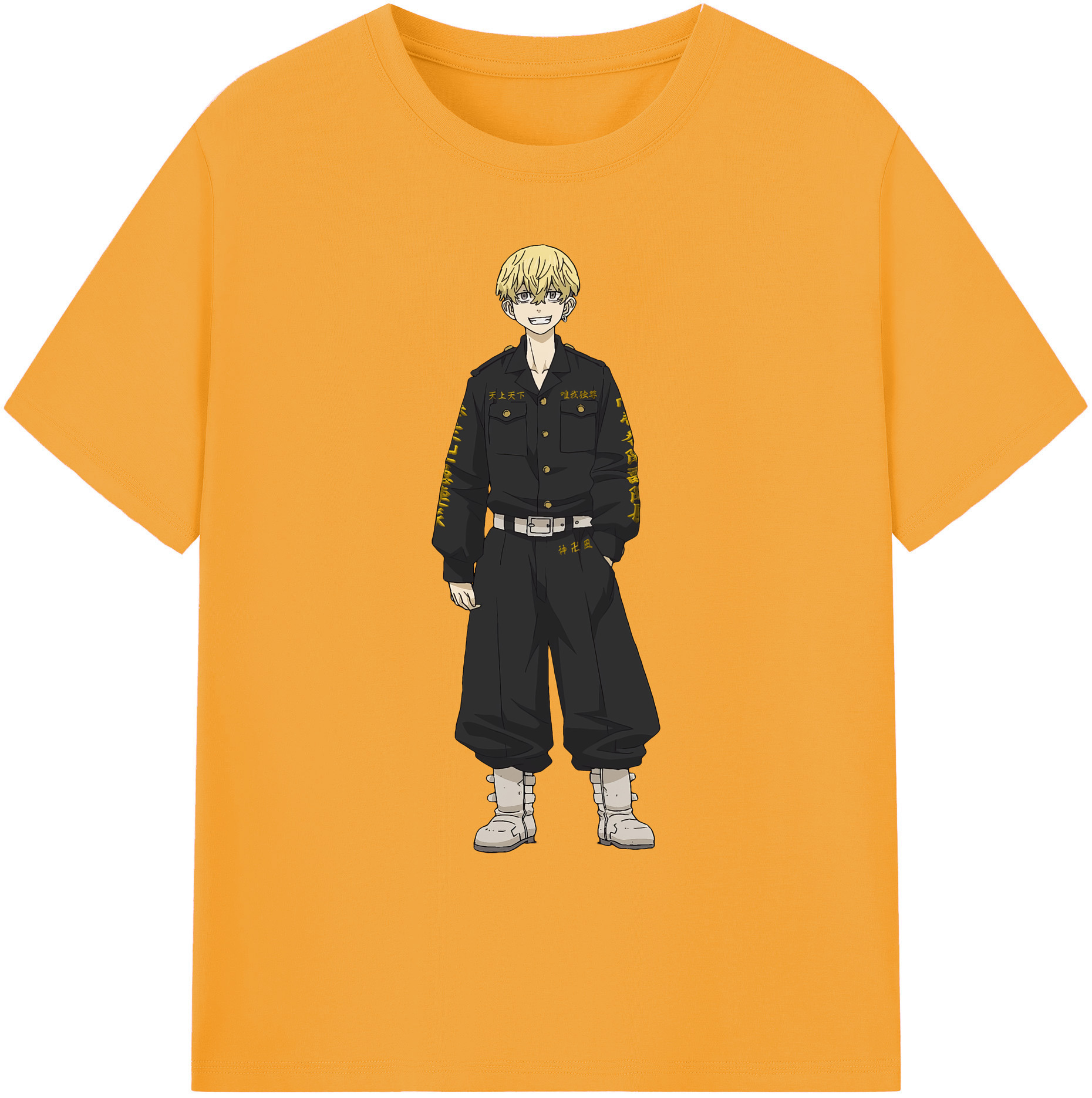 （画像用） 東京リベンジャーズ Tokyo Revengers 綿100％ メンズ半袖Tシャツ｜肌触りやわらか＆通気性