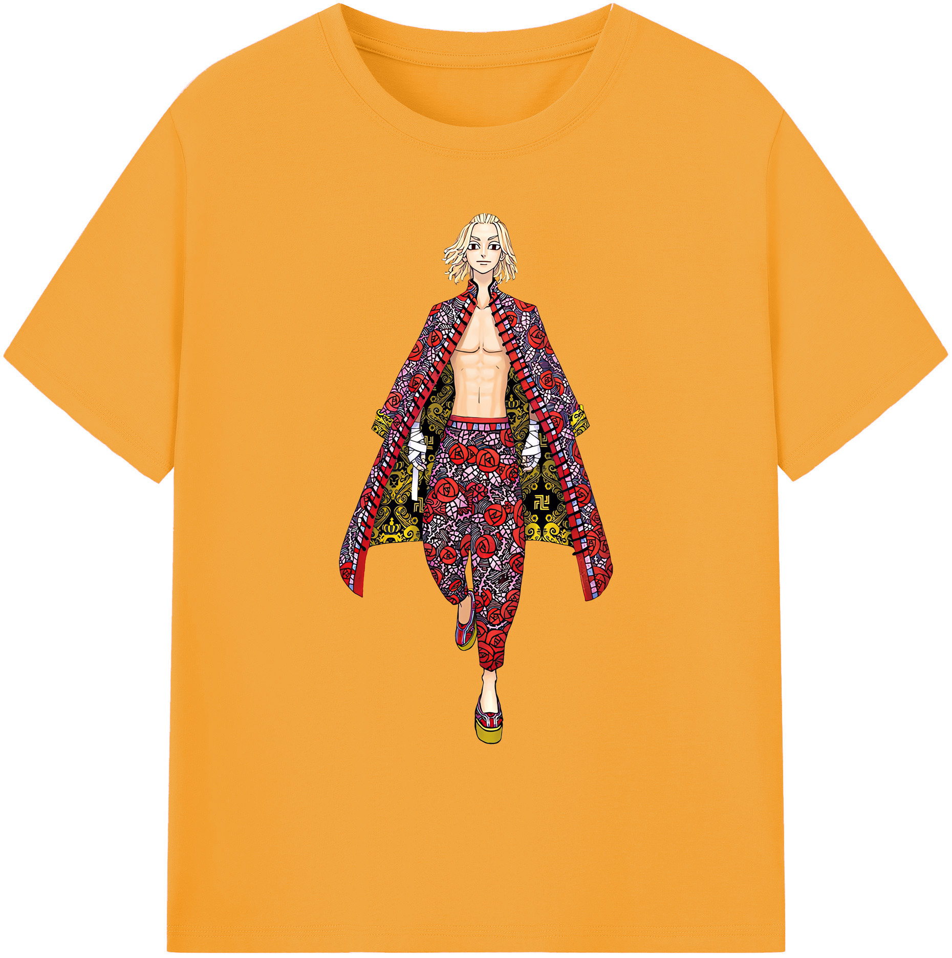 （画像用） 東京リベンジャーズ Tokyo Revengers 綿100％ メンズ半袖Tシャツ｜肌触りやわらか＆通気性