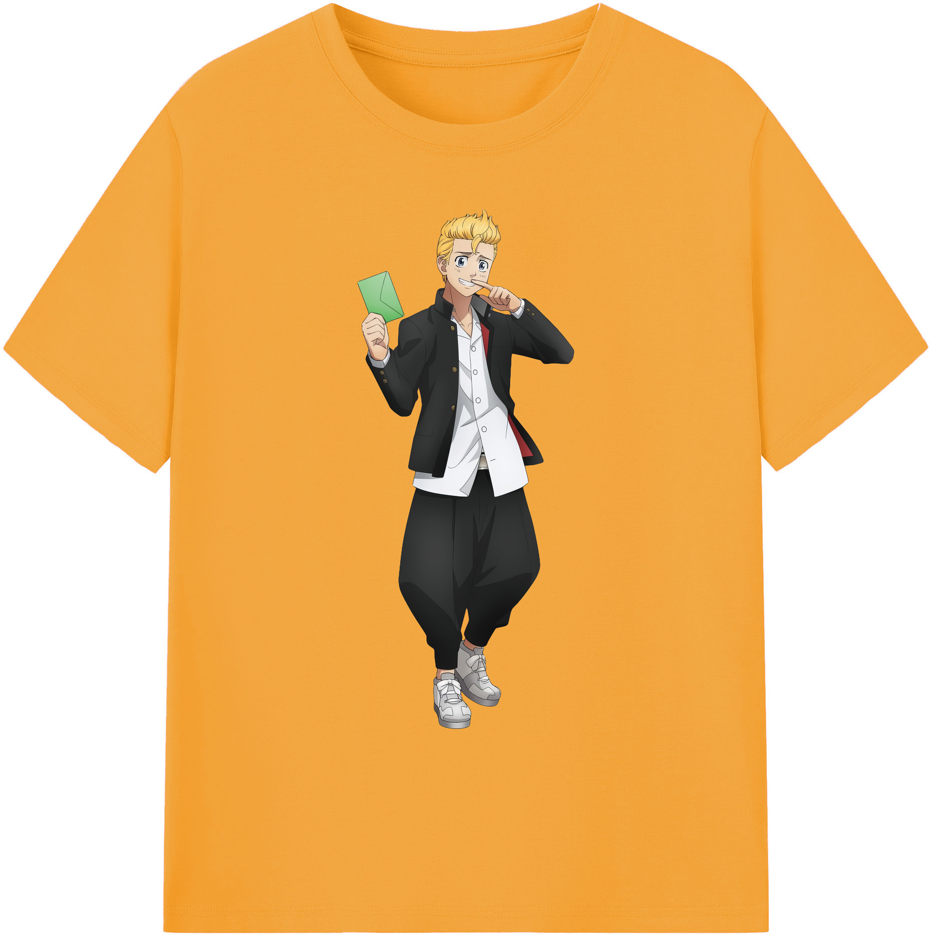 （画像用） 東京リベンジャーズ Tokyo Revengers 綿100％ メンズ半袖Tシャツ｜肌触りやわらか＆通気性