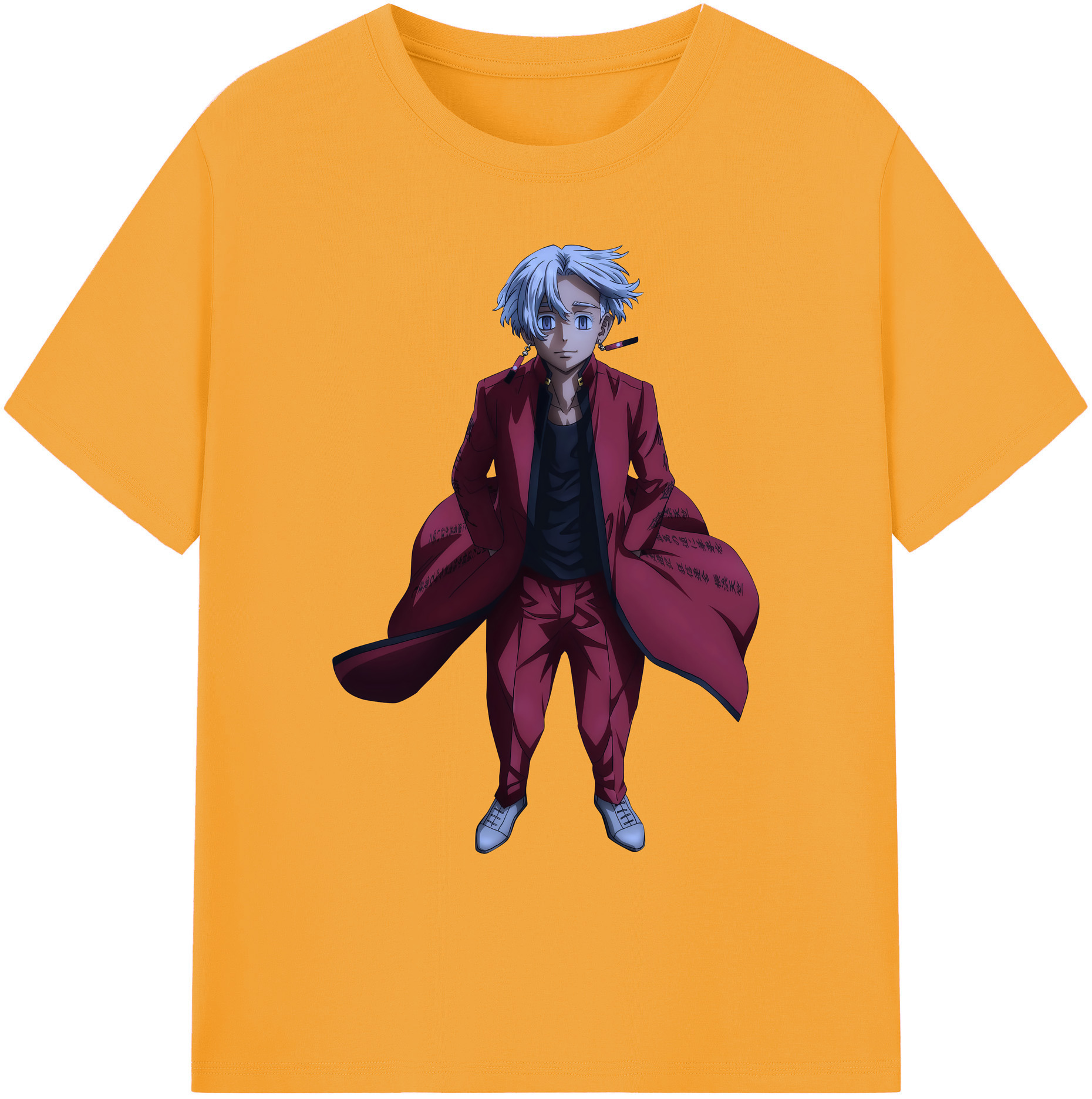 （画像用） 東京リベンジャーズ Tokyo Revengers 綿100％ メンズ半袖Tシャツ｜肌触りやわらか＆通気性