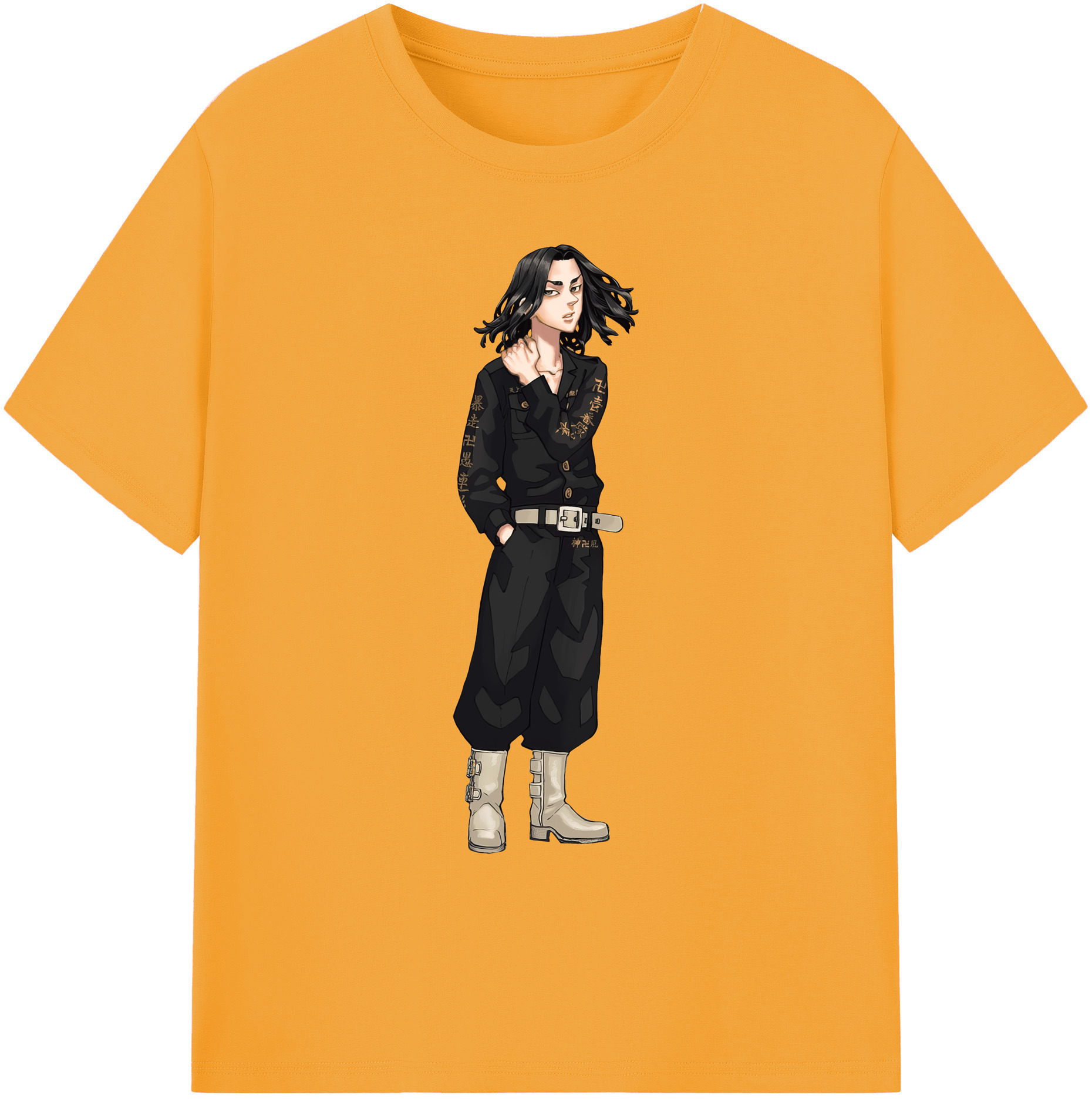 （画像用） 東京リベンジャーズ Tokyo Revengers 綿100％ メンズ半袖Tシャツ｜肌触りやわらか＆通気性