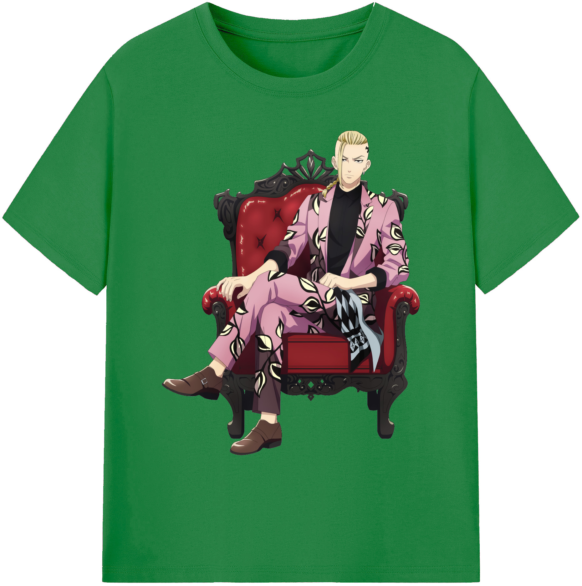 （画像用） 東京リベンジャーズ Tokyo Revengers 綿100％ メンズ半袖Tシャツ｜肌触りやわらか＆通気性